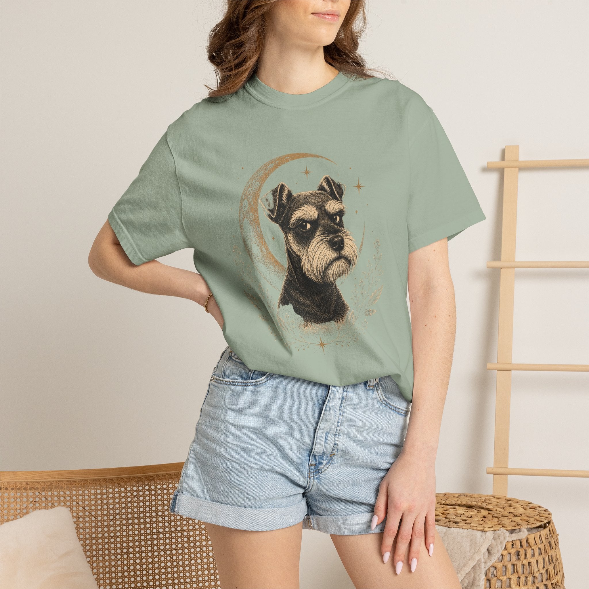Schnauzer Moon T-Shirt