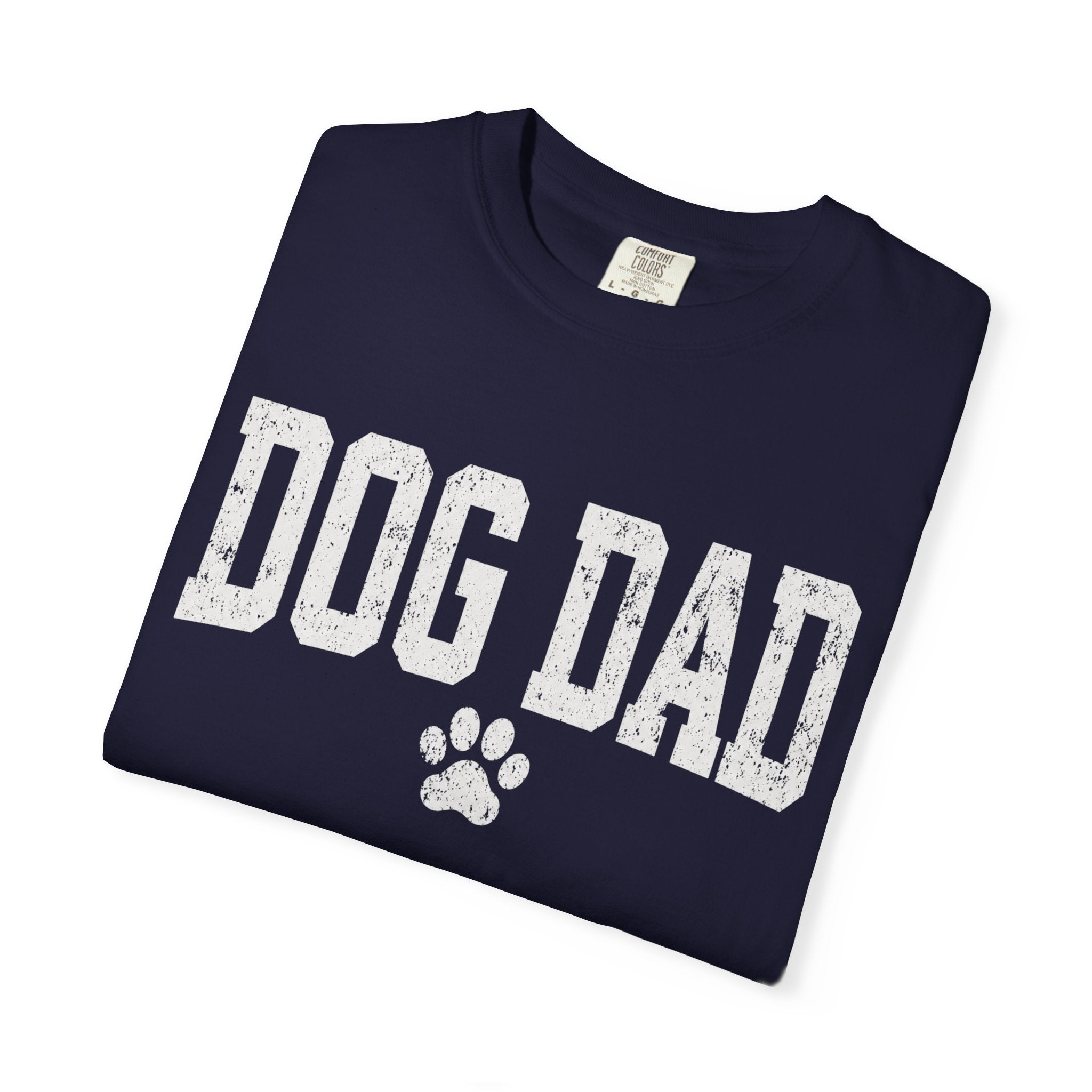 Dog Dad Pawprint T-Shirt