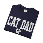 Cat Dad Pawprint T-Shirt