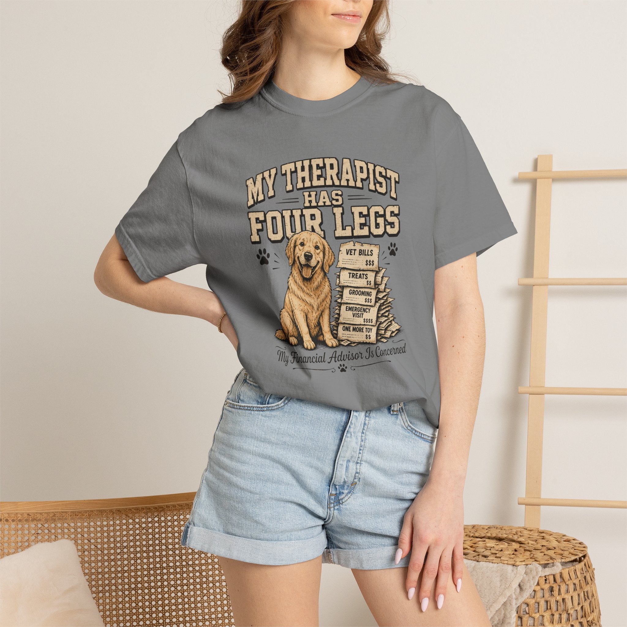 My Therapist Has 4 Legs T-Shirt