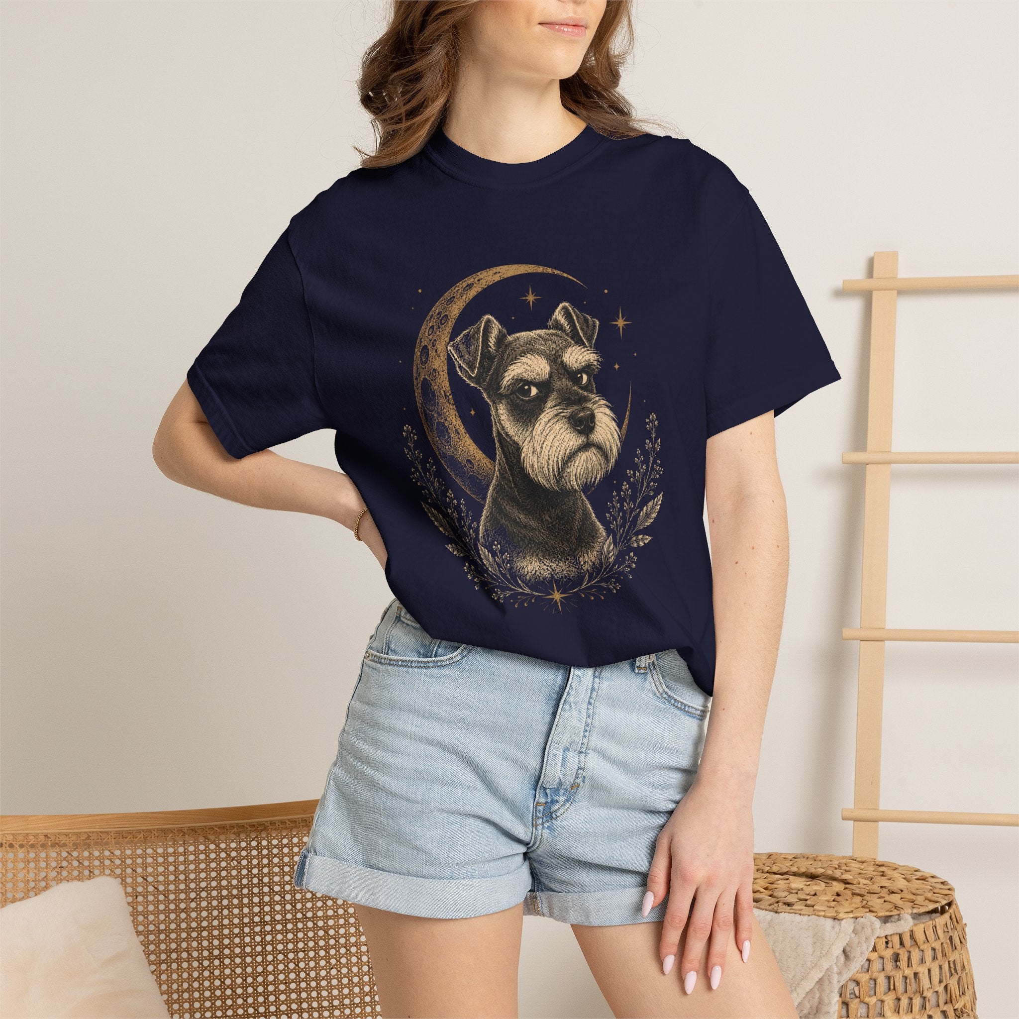 Schnauzer Moon T-Shirt