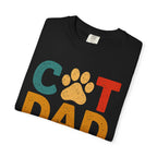 Cat Dad Colorful T-Shirt