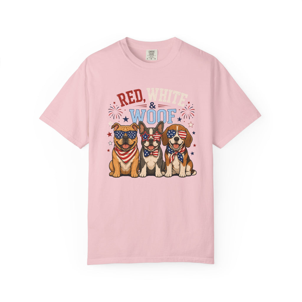 Red, White & WOOF T-Shirt