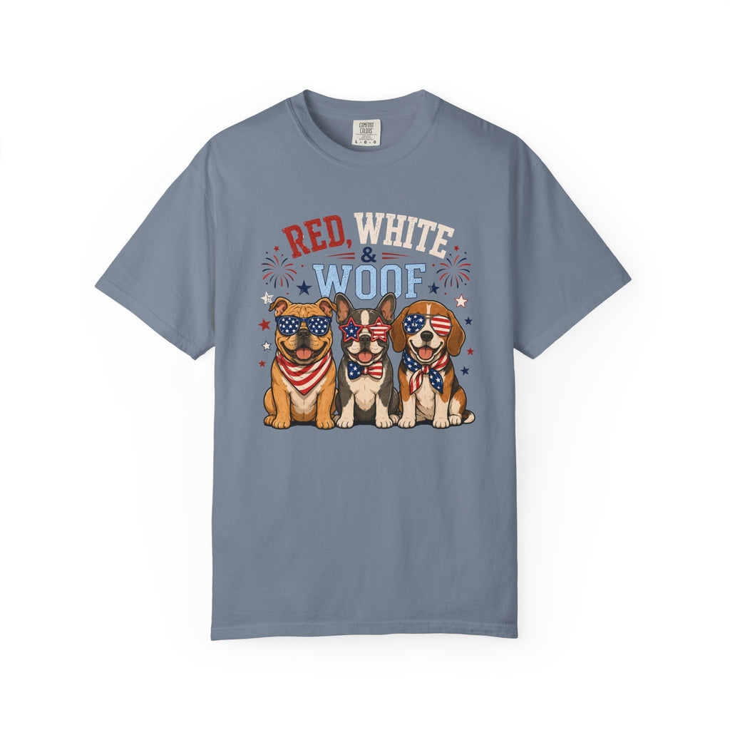 Red, White & WOOF T-Shirt