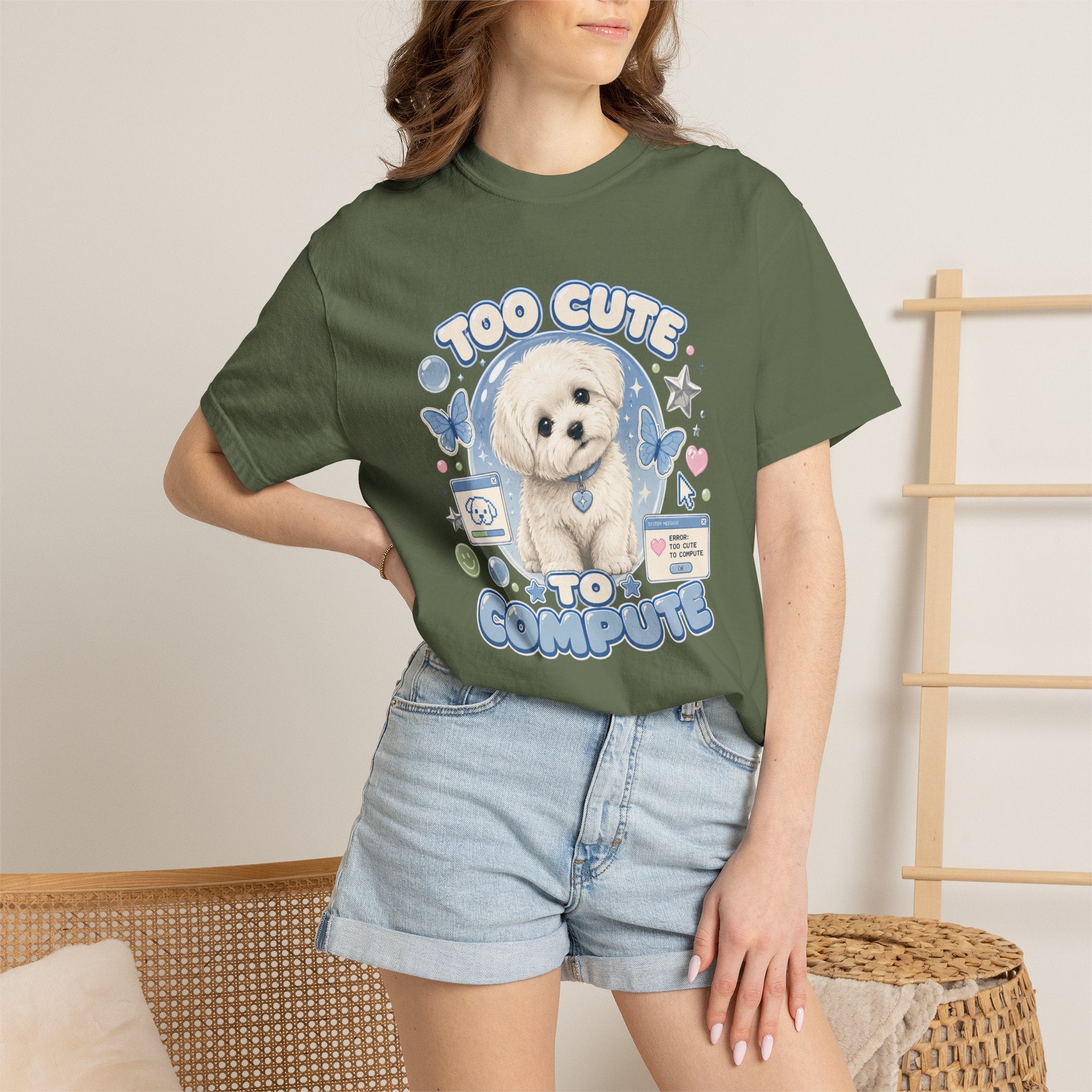 Too Cute to Compute T-Shirt