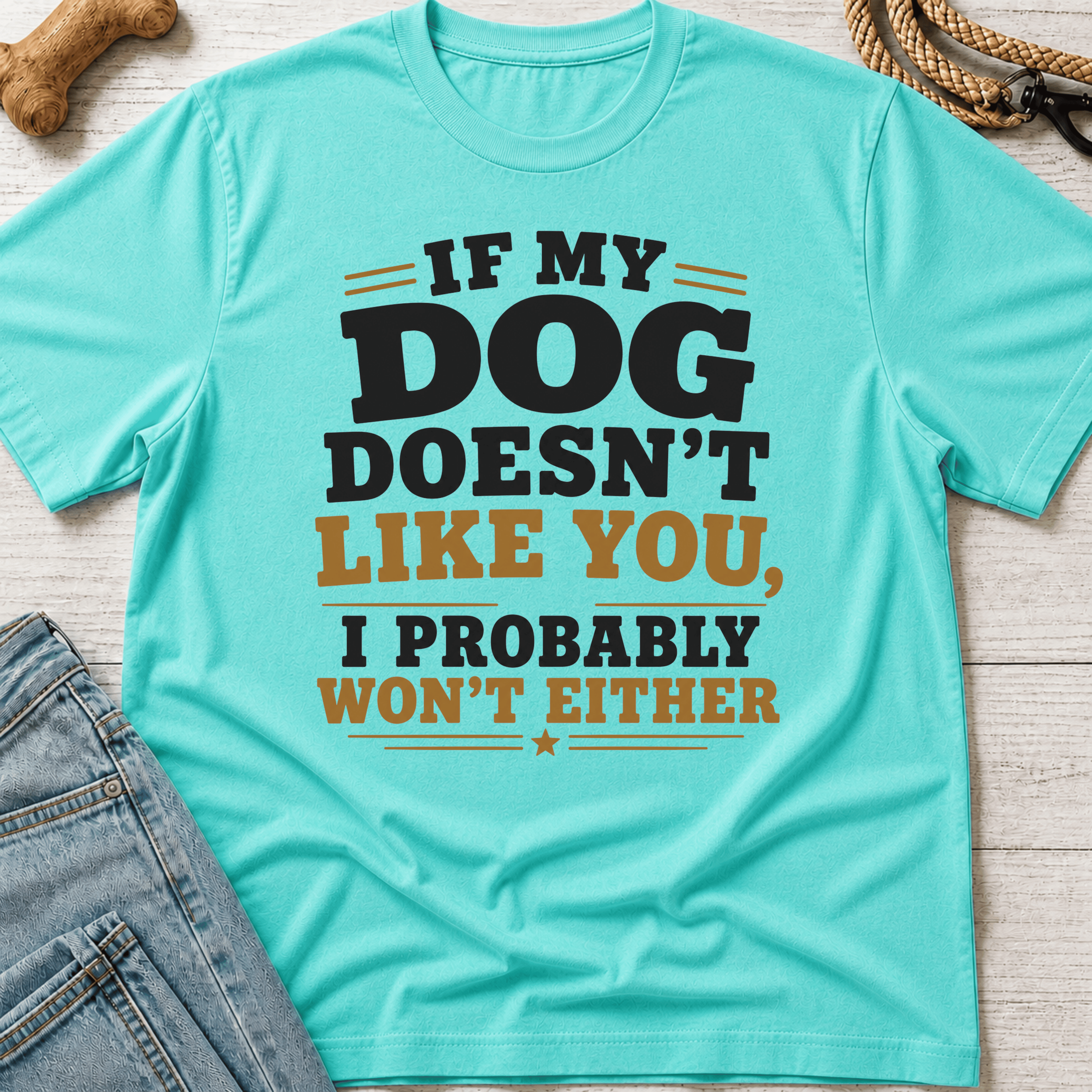 If My Dog Doesn't Like You T-Shirt