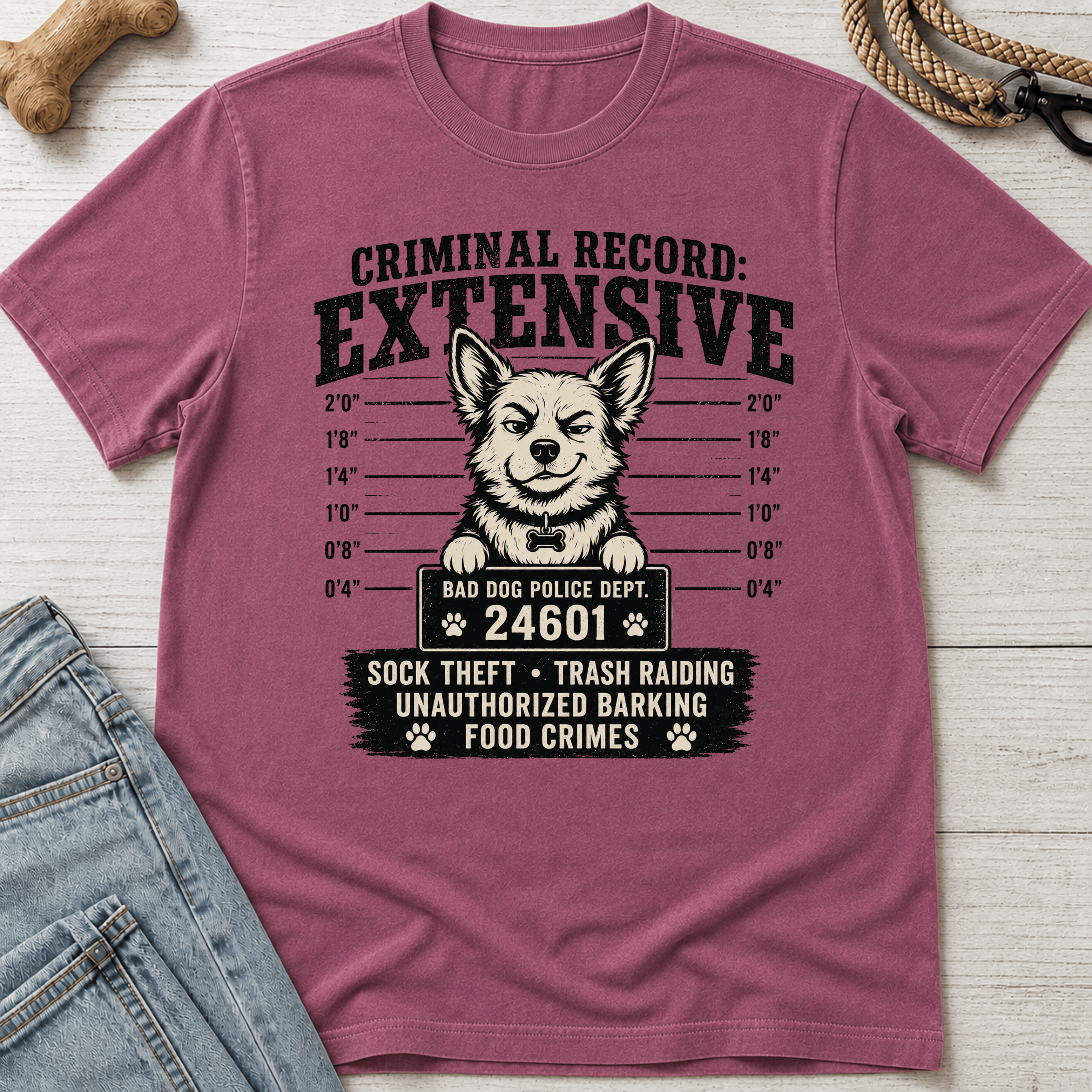 Criminal Record: Extensive T-Shirt