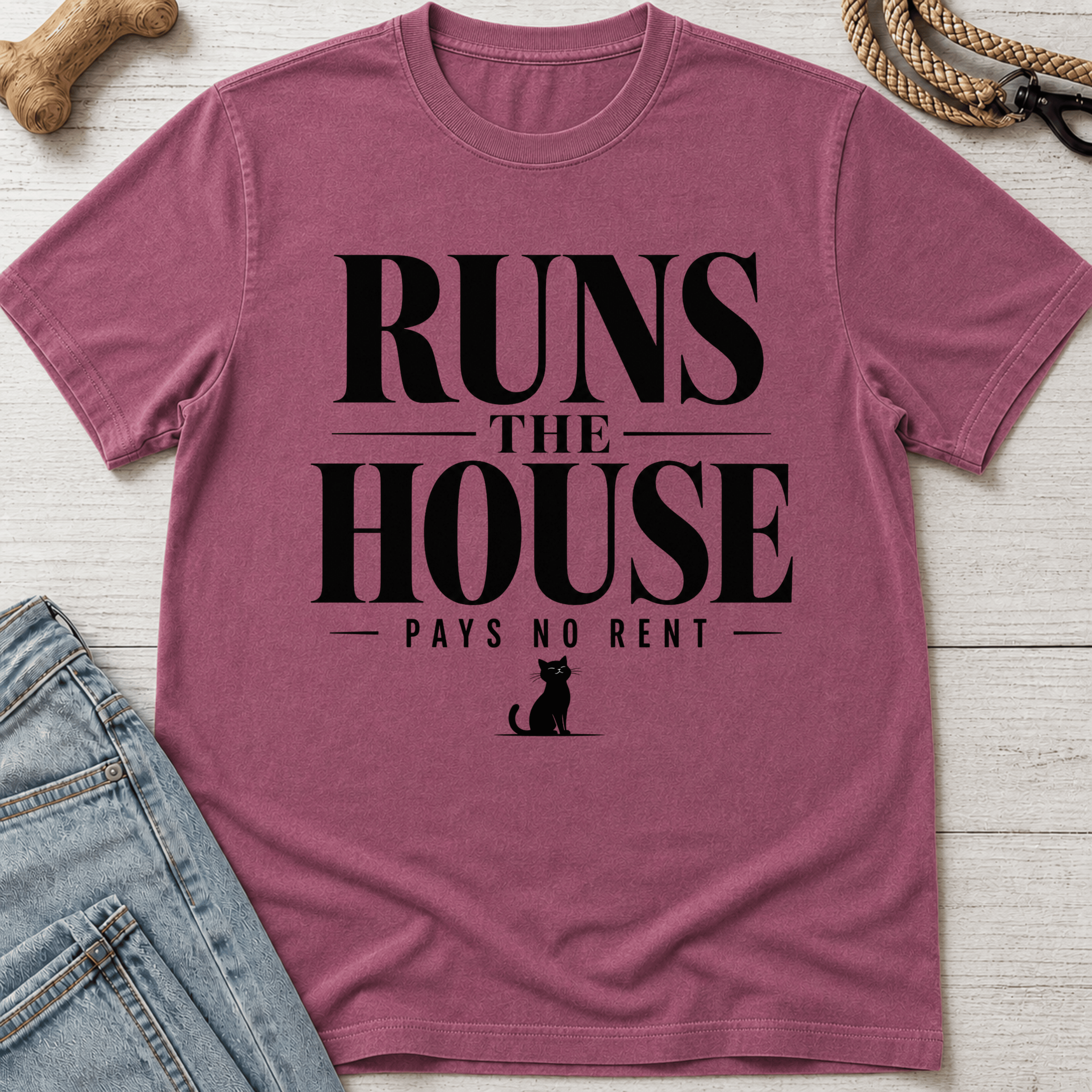 Runs the House Cat T-Shirt