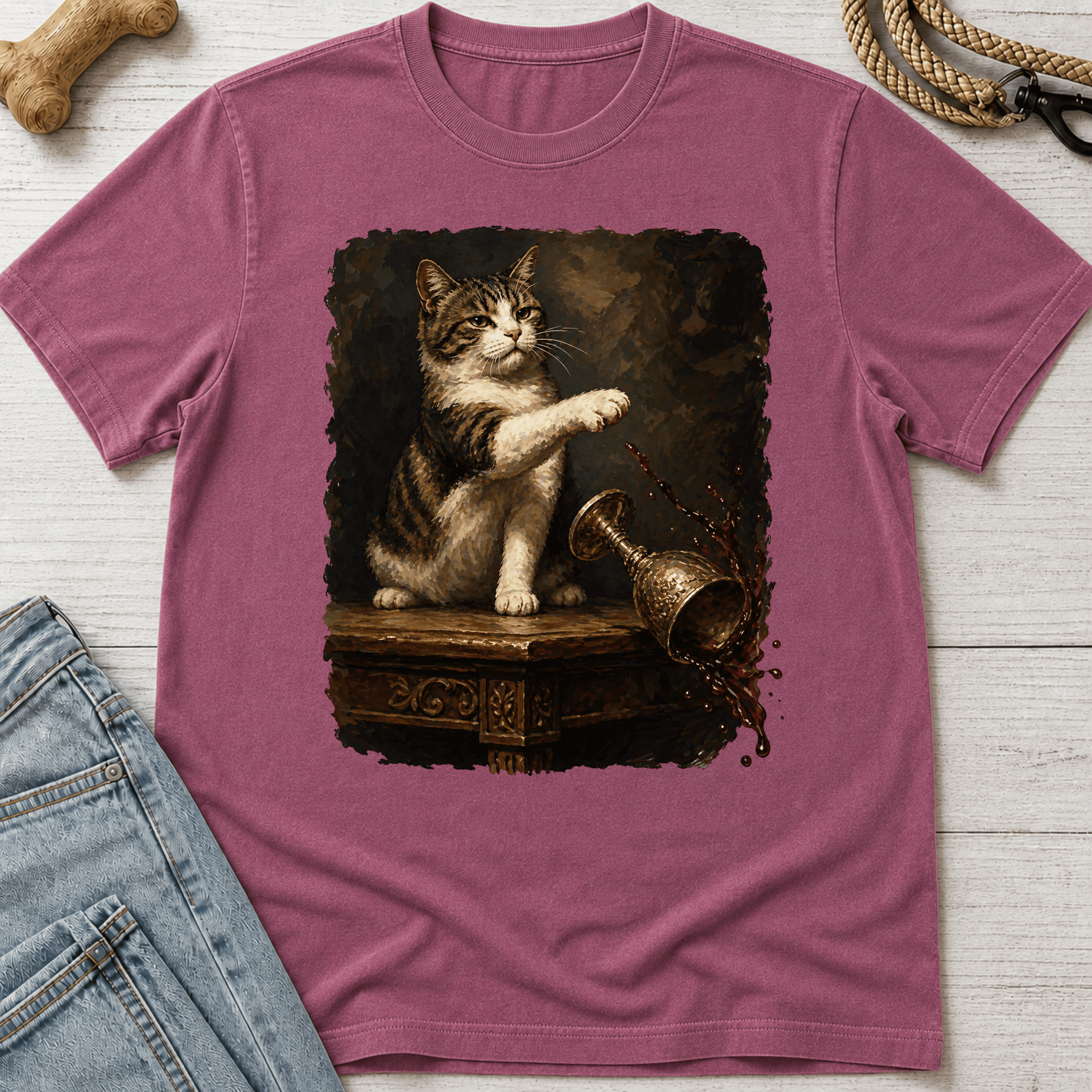 Cat vs Goblet T-Shirt