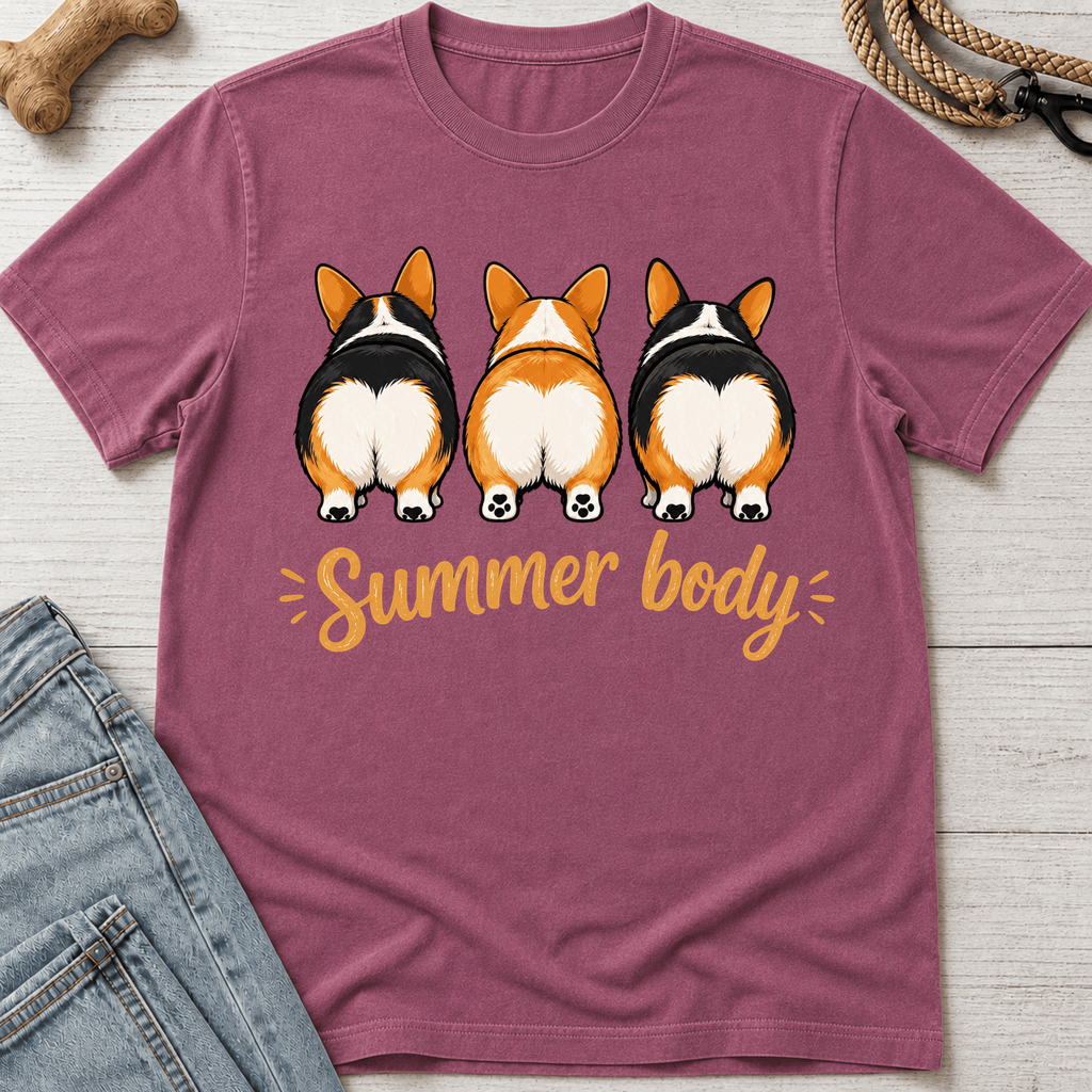 Corgi Summer Body T-Shirt