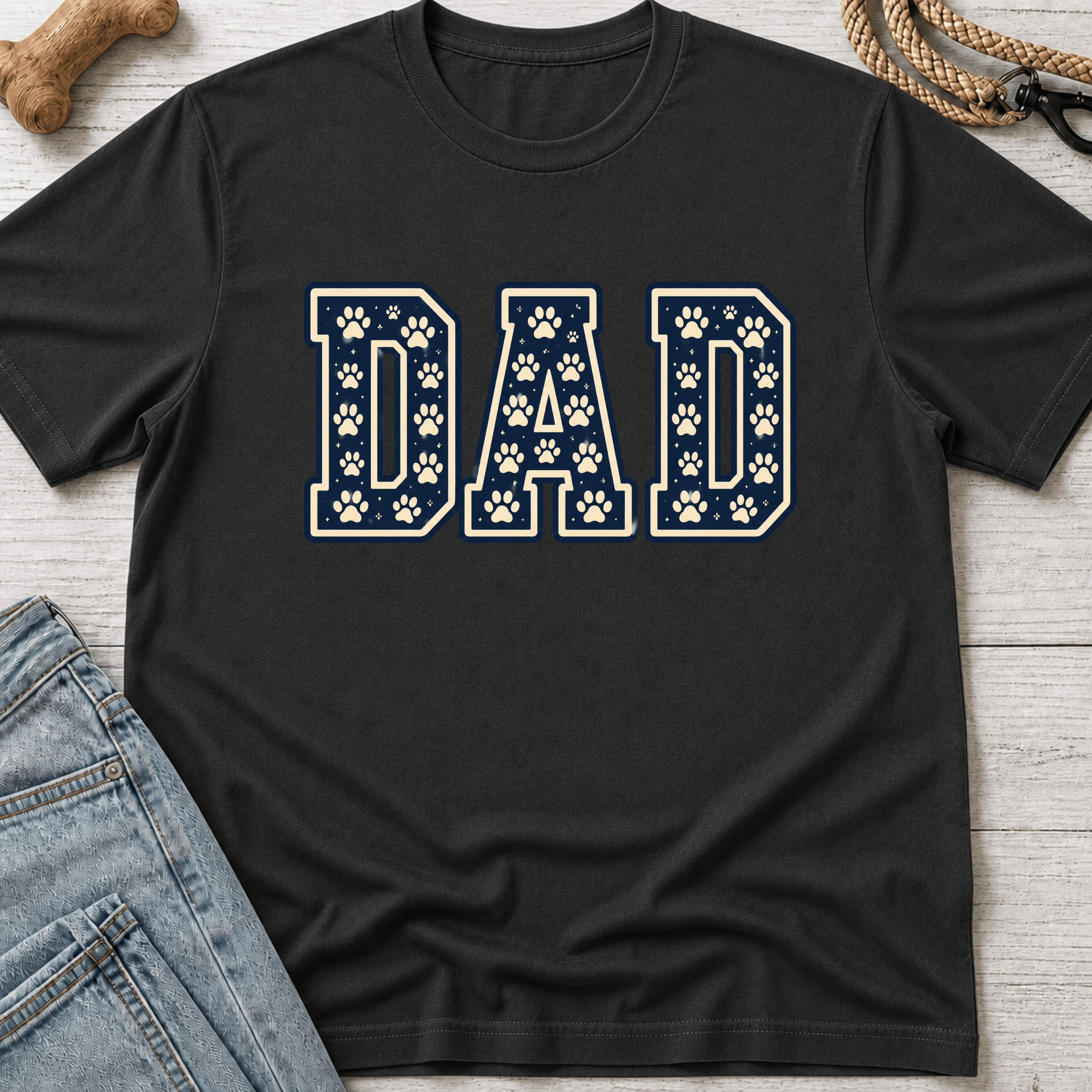 Dad Pawprint T-Shirt