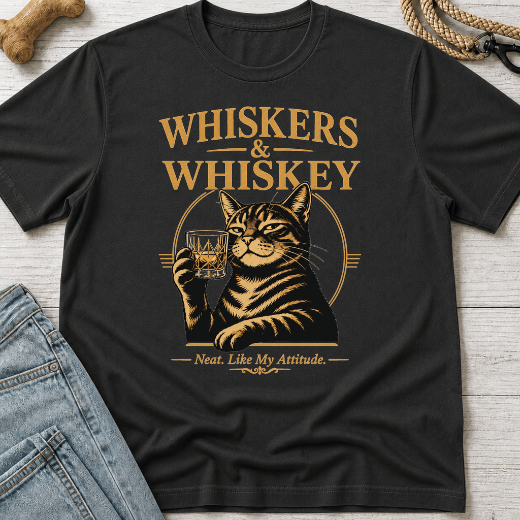 Whiskers & Whiskey T-Shirt