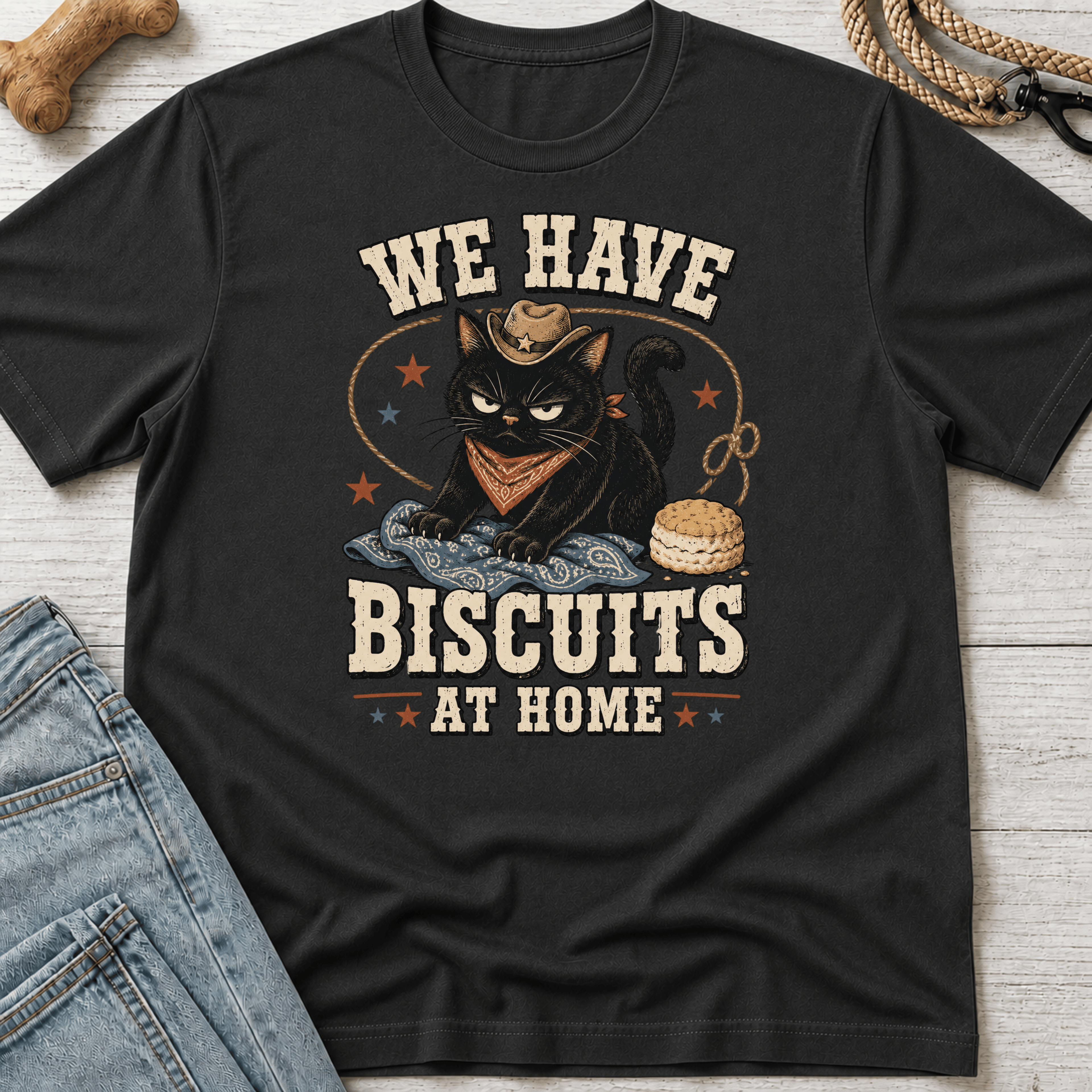 Black Cat Biscuits T-Shirt