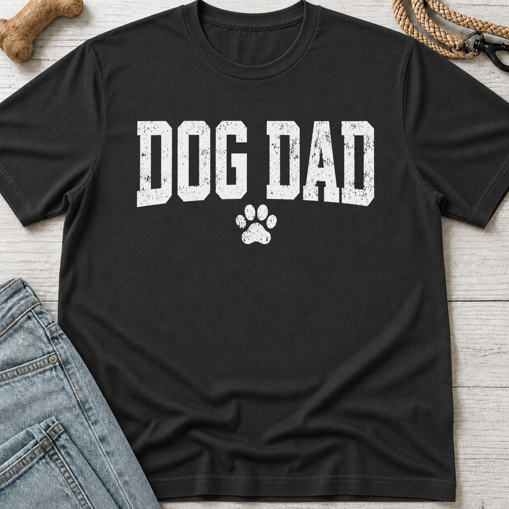 Dog Dad Pawprint T-Shirt