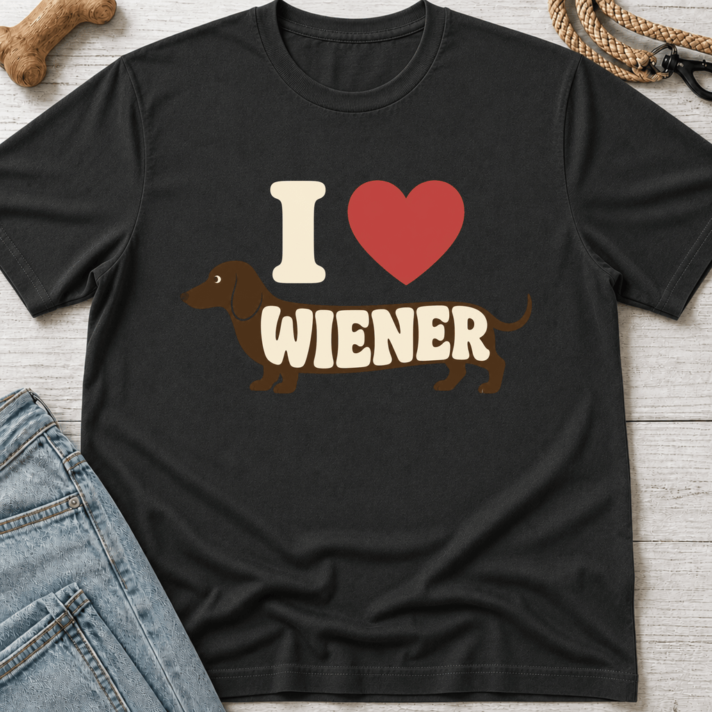 I Heart Dachshund T-Shirt