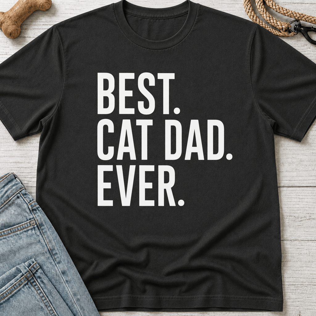 Best Cat Dad Ever T-Shirt