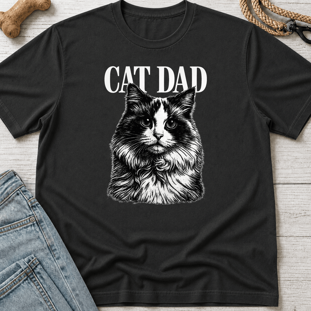 Cat Dad Regal T-Shirt