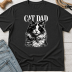 Cat Dad Regal T-Shirt