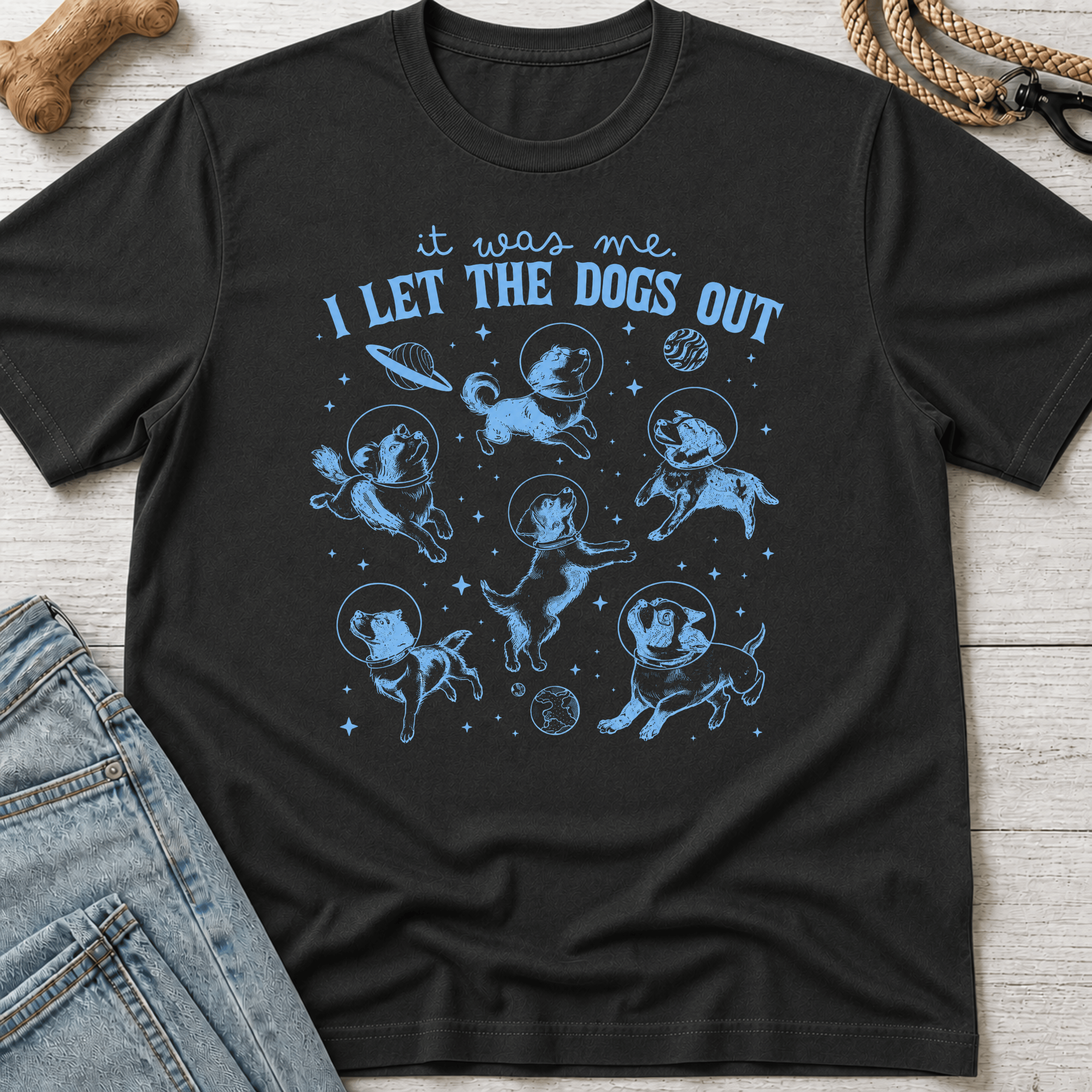 I Let the Dogs Out T-Shirt
