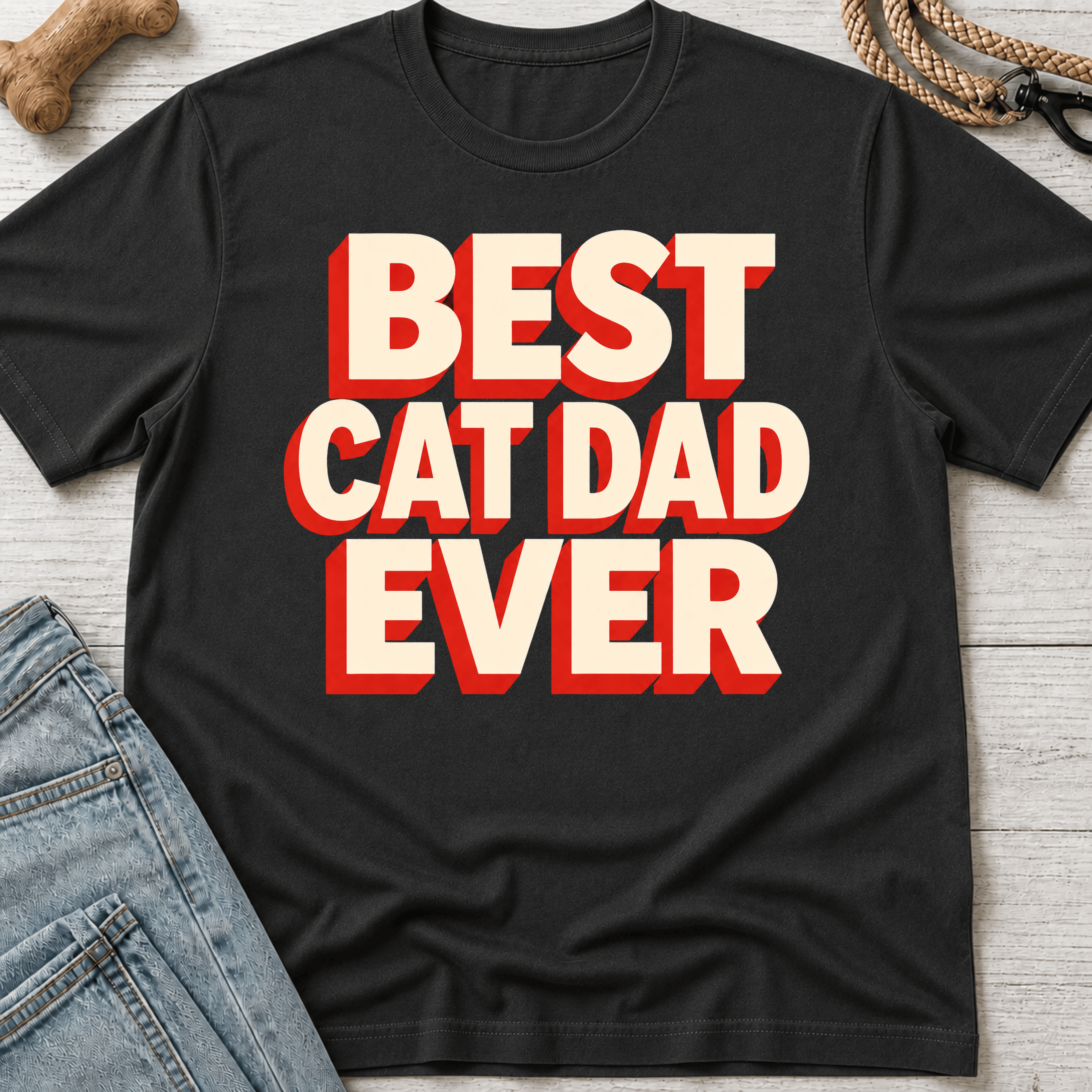 Best Cat Dad T-Shirt