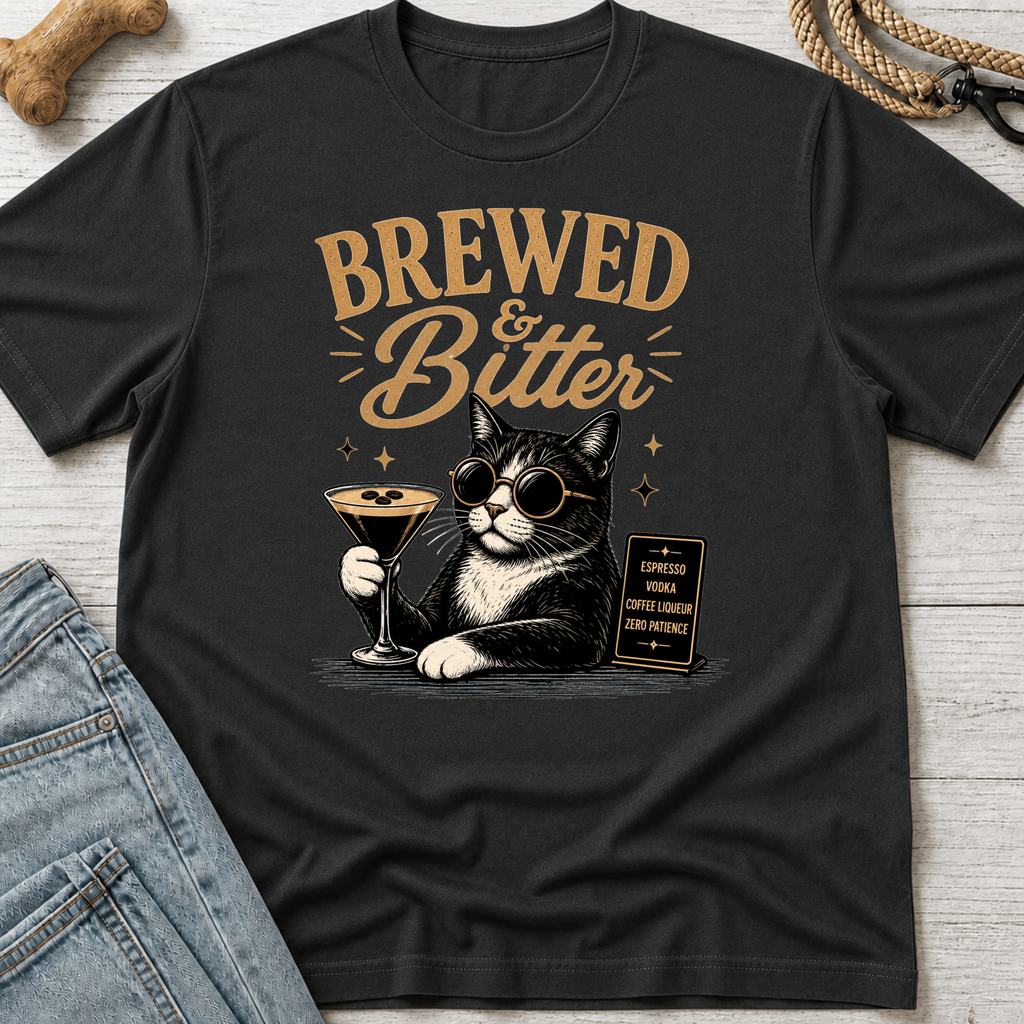 Cat Martini T-Shirt