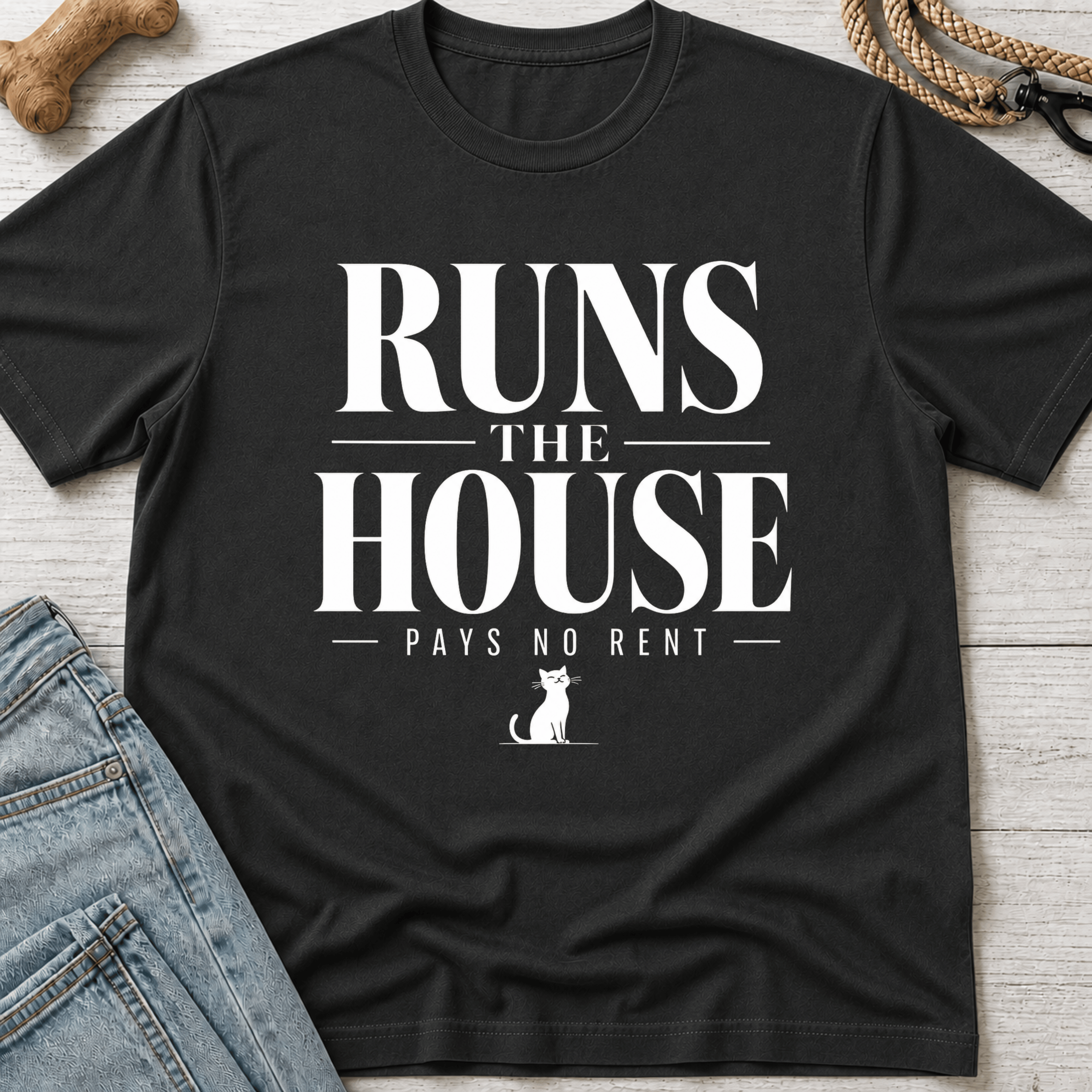 Runs the House Cat T-Shirt