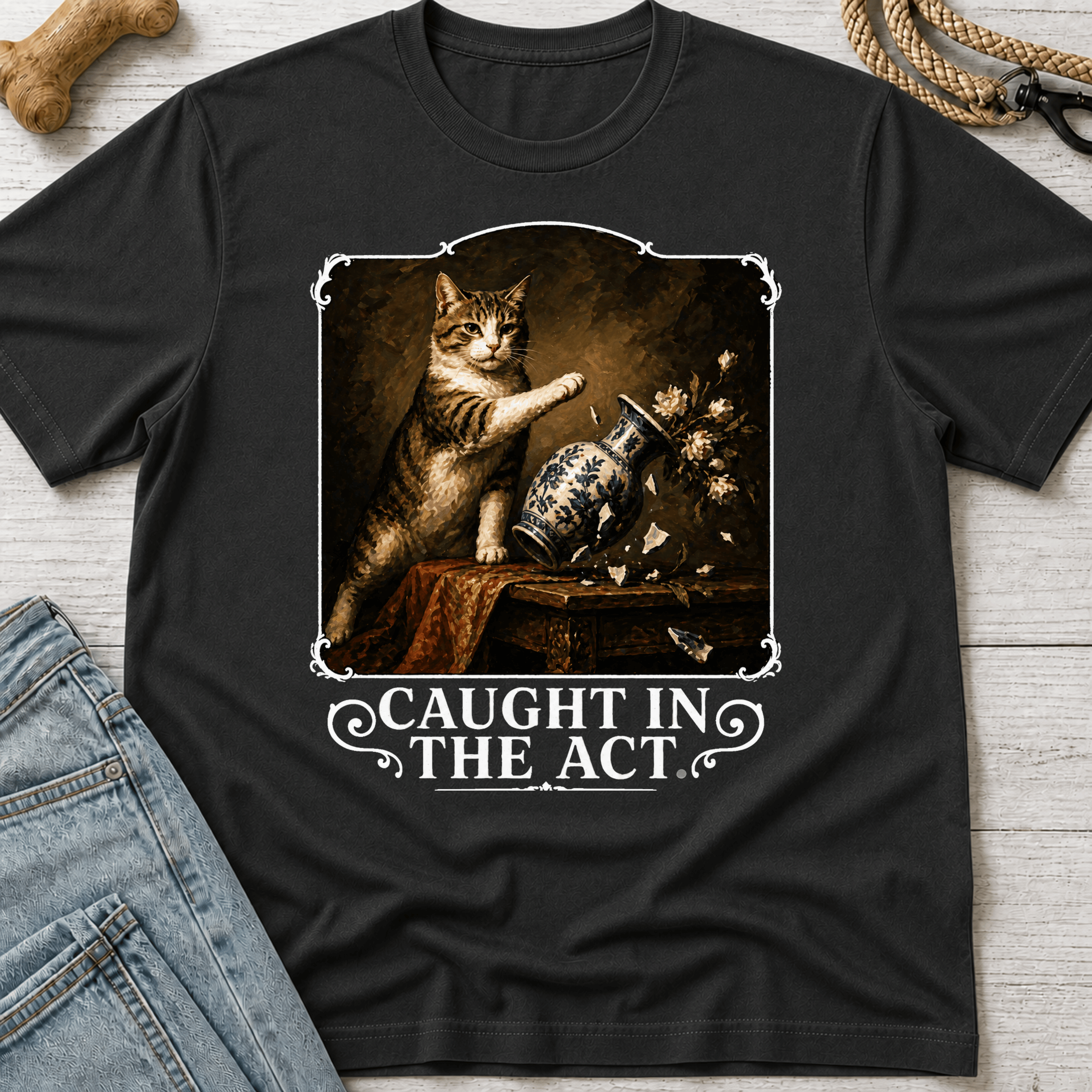 Cat in the Act T-Shirt