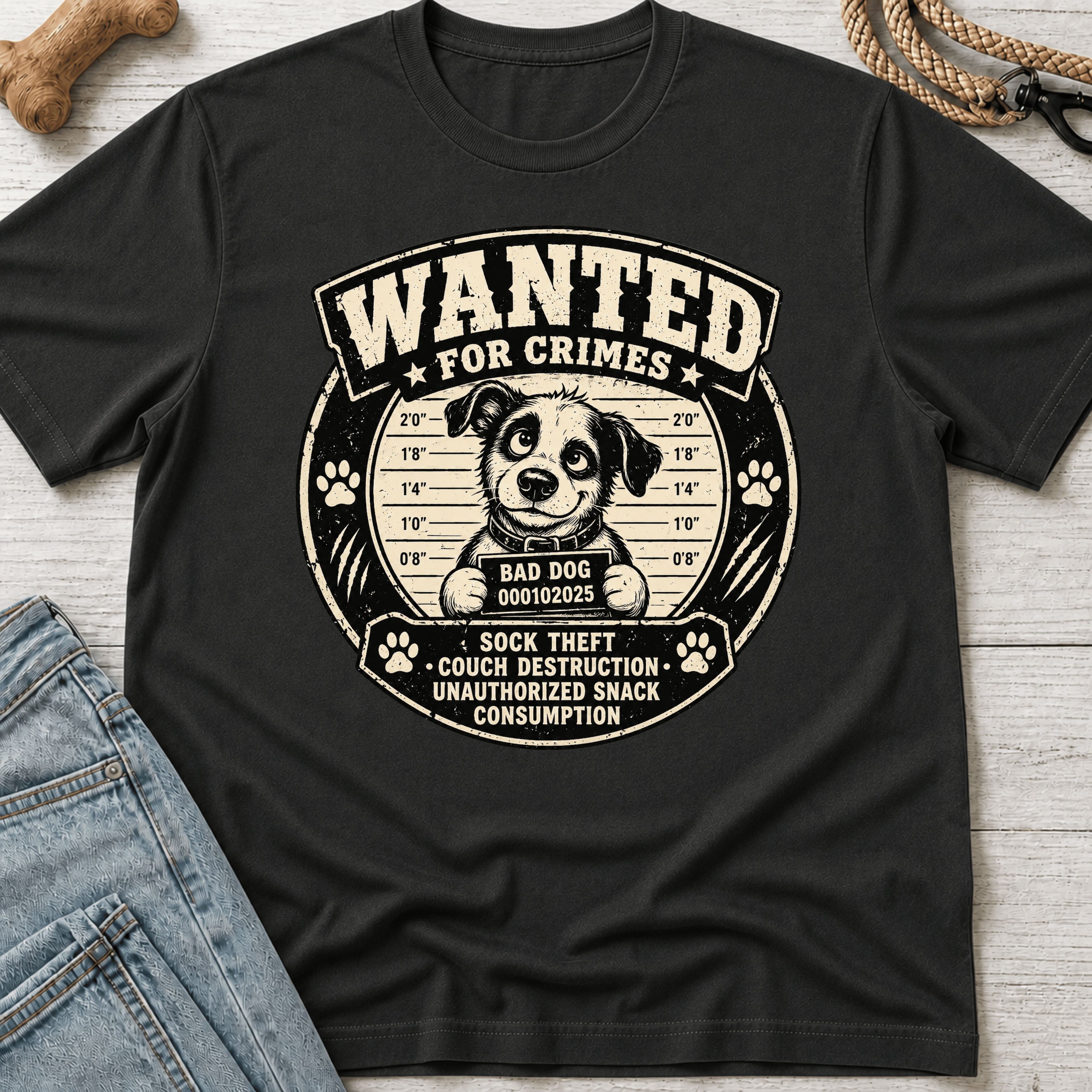 Wanted for Crimes T-Shirt