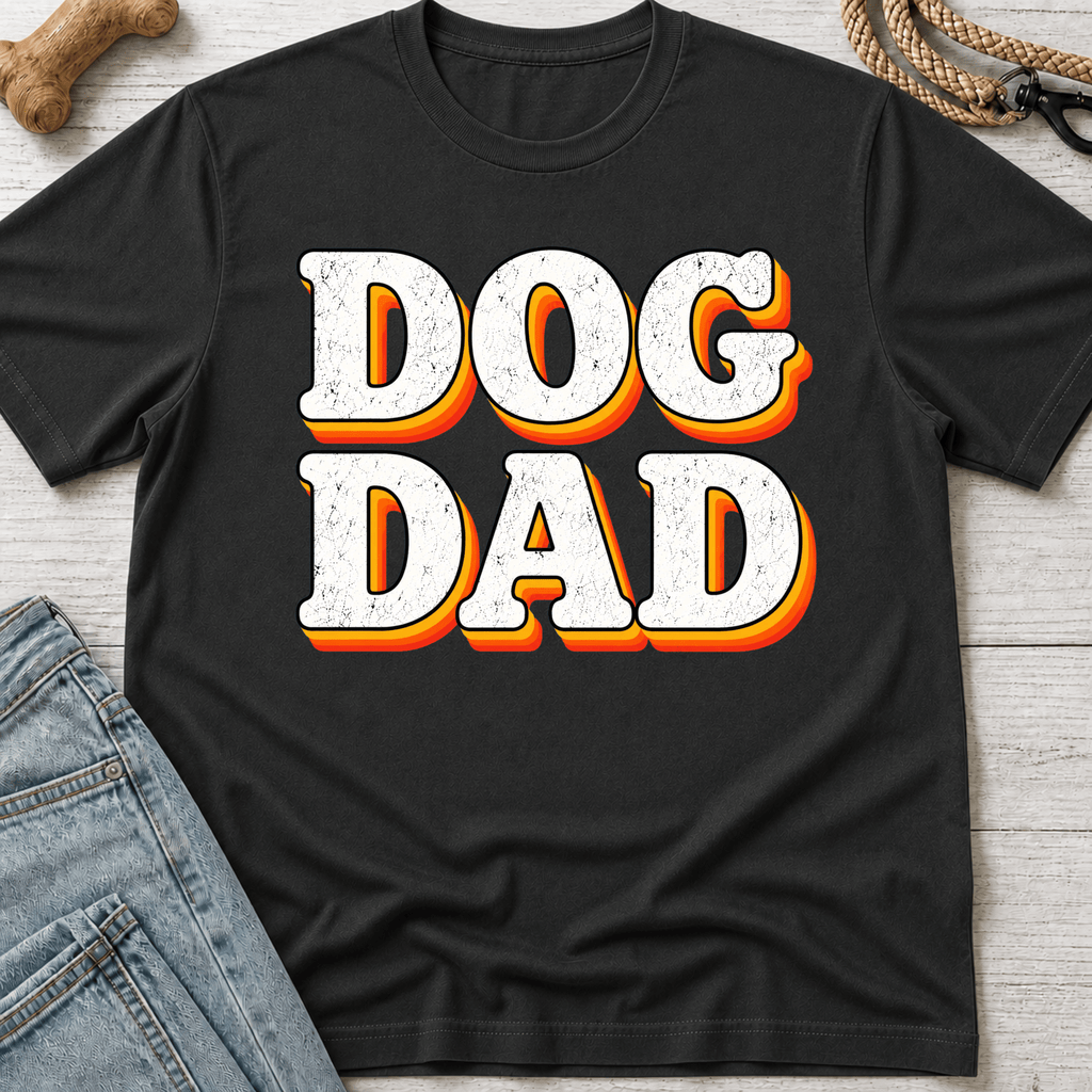Dog Dad Retro T-Shirt
