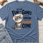 Cat Ends Up in a ConeT-Shirt