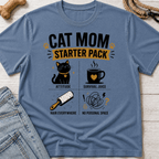 Cat Mom Starter Pack T-Shirt