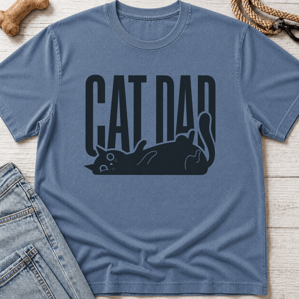 Tired Cat Dad T-Shirt