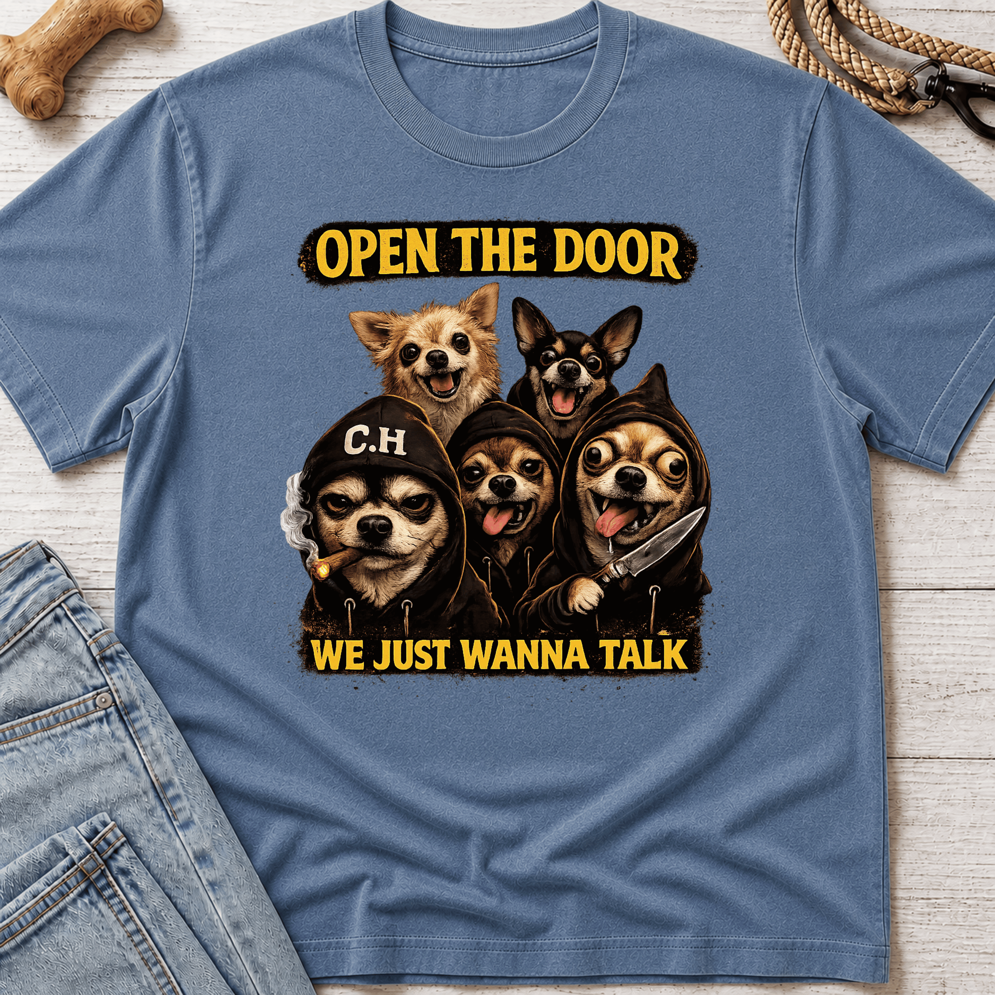 Open the Door Chihuahua T-Shirt