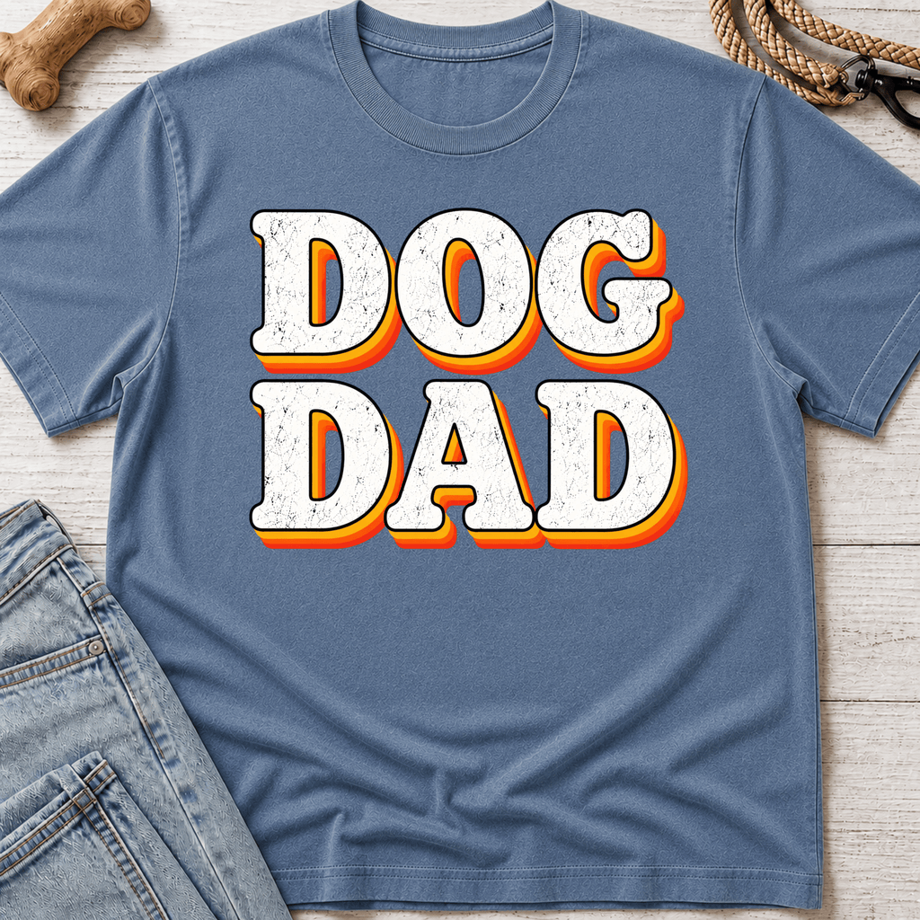 Dog Dad Retro T-Shirt