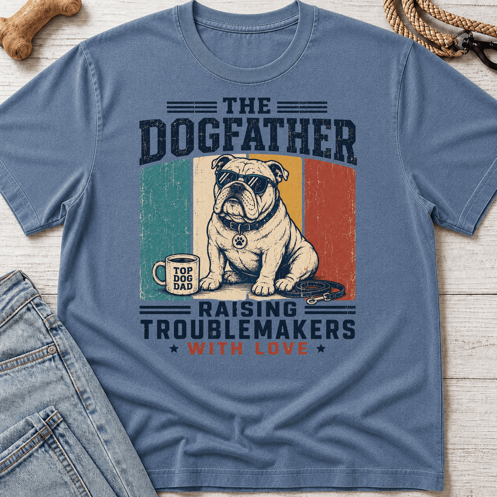 DogFather Bulldog T-Shirt