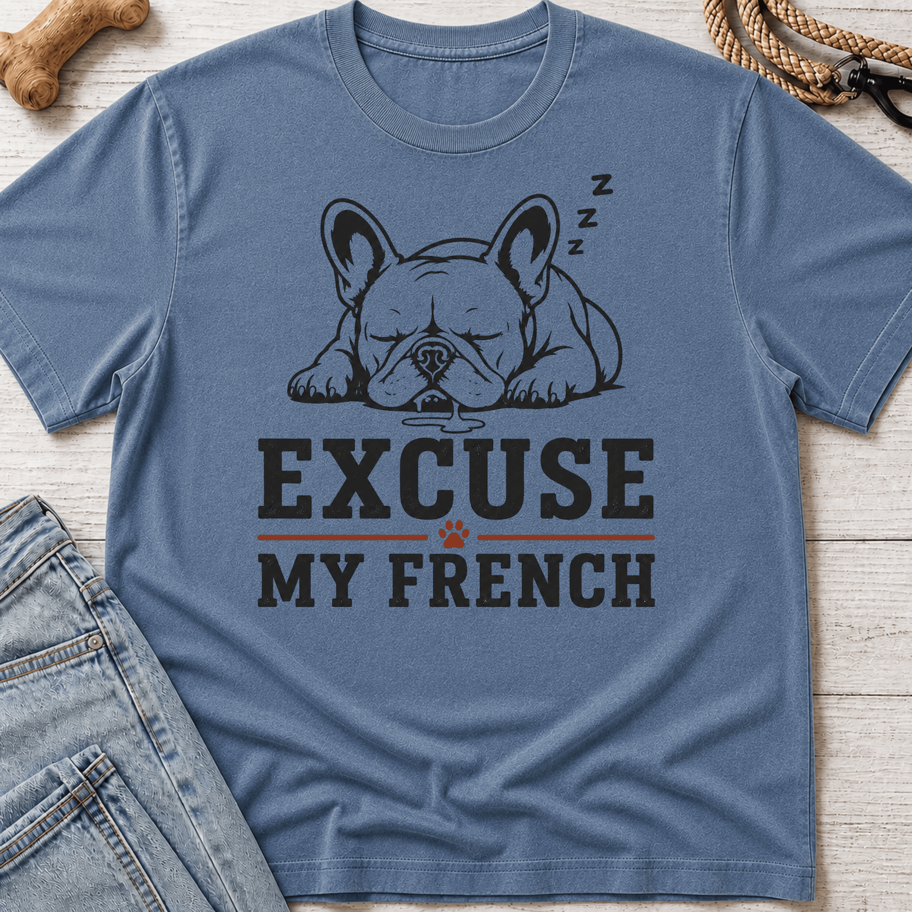 Excuse My French Drool T-Shirt
