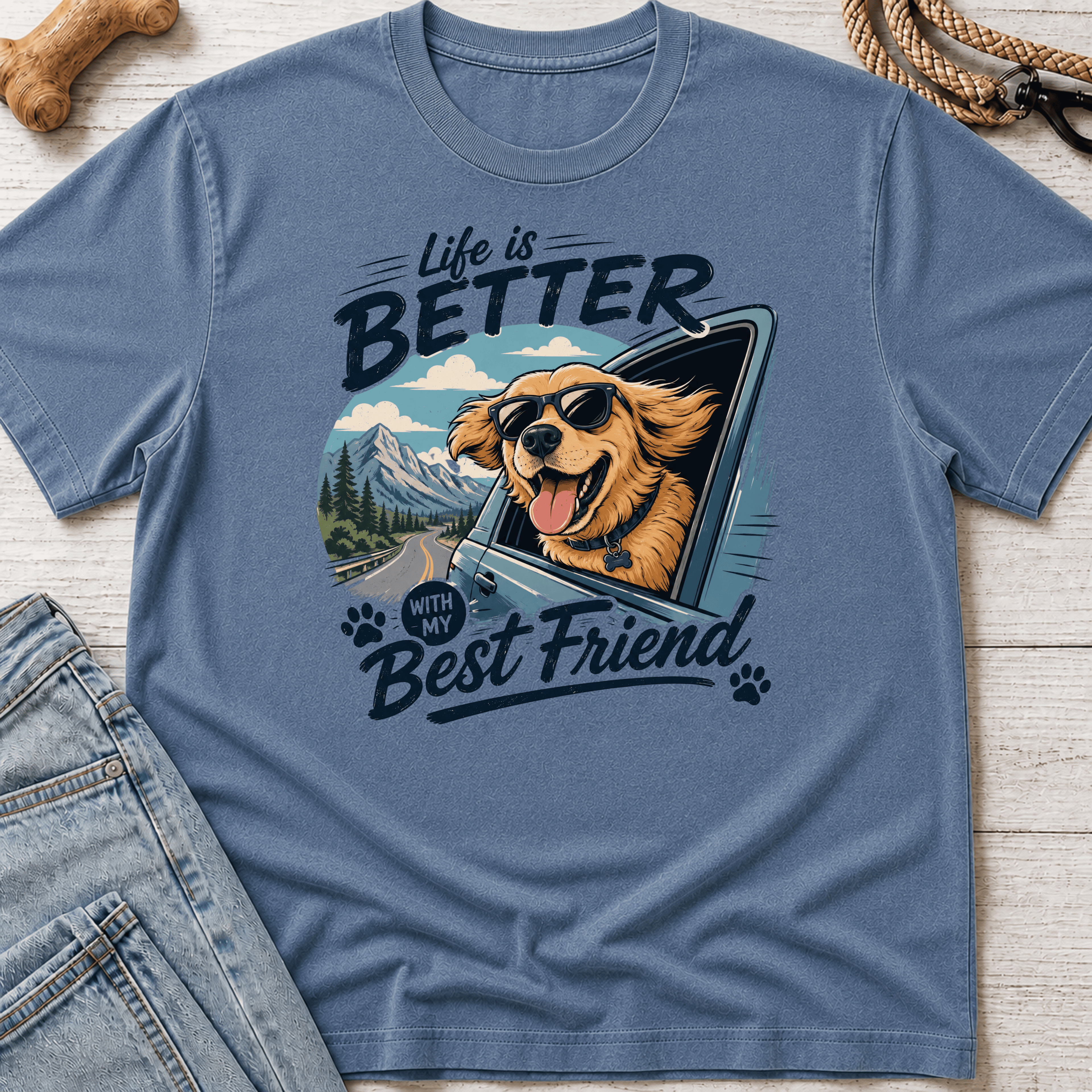 Life is Better with My Best Friend T-Shirt