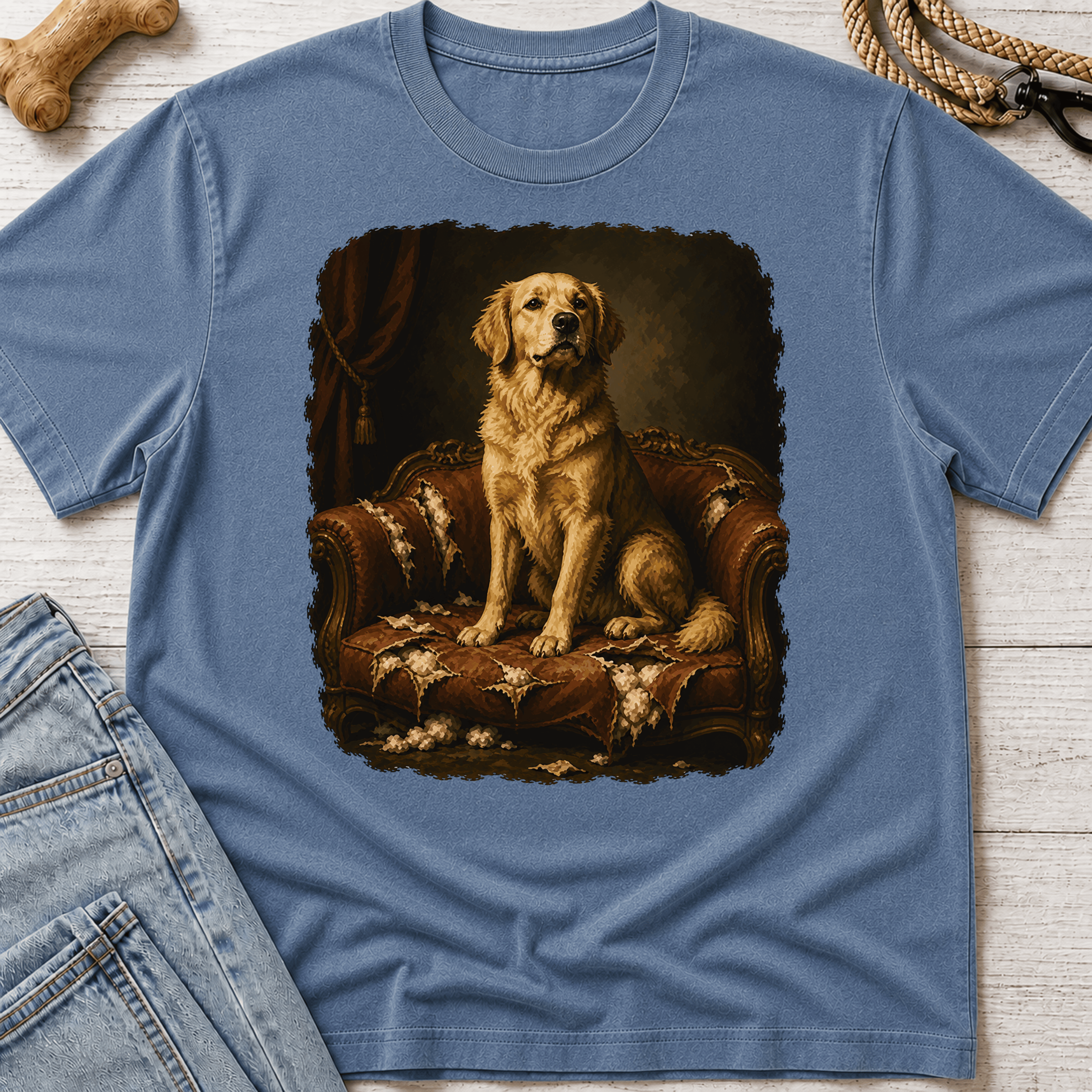 Dog vs Couch T-Shirt