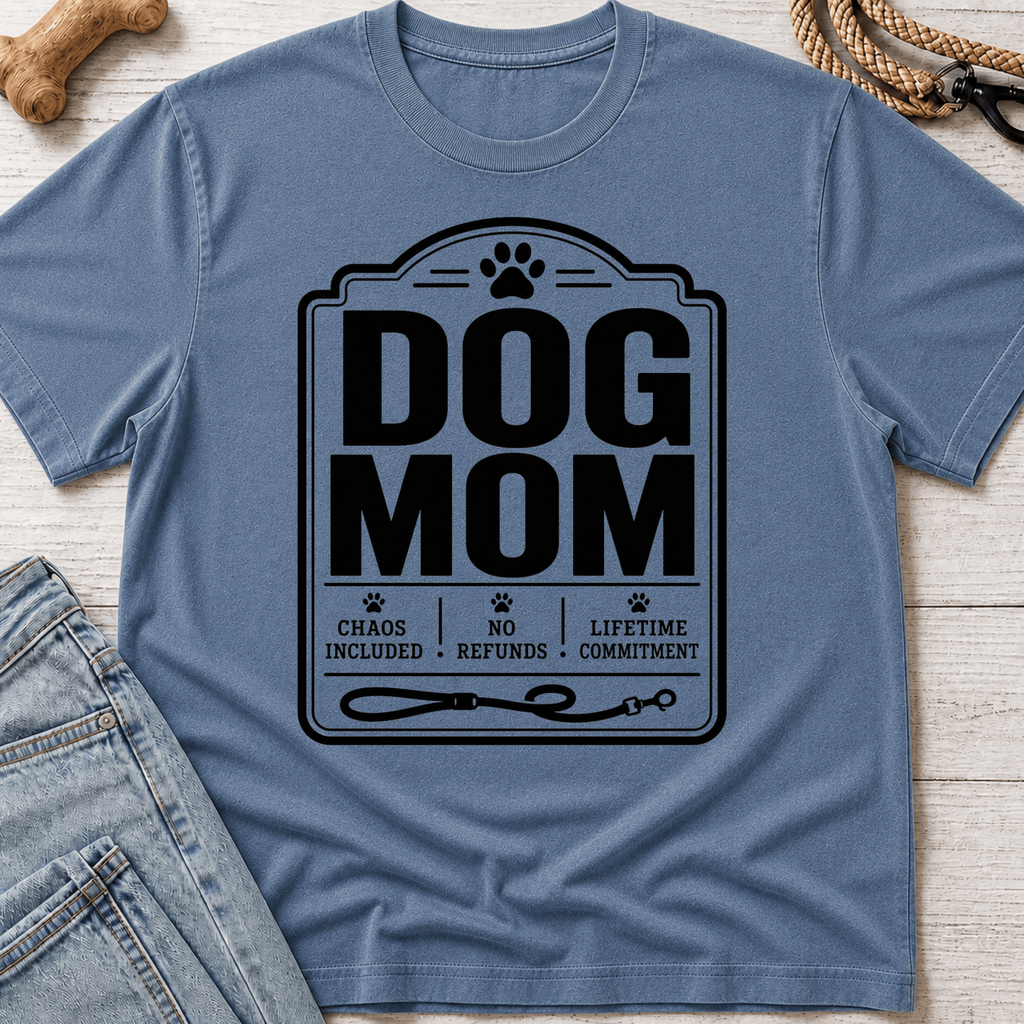 Dog Mom Tag T-Shirt