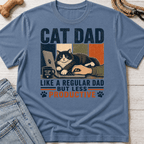 Cat Dad Productive T-Shirt