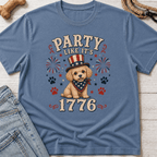Party Like It's 1776 Poodle T-Shirt