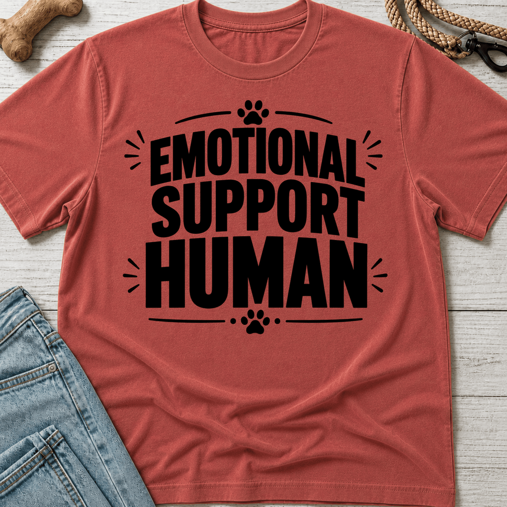 Emotional Support Human T-Shirt