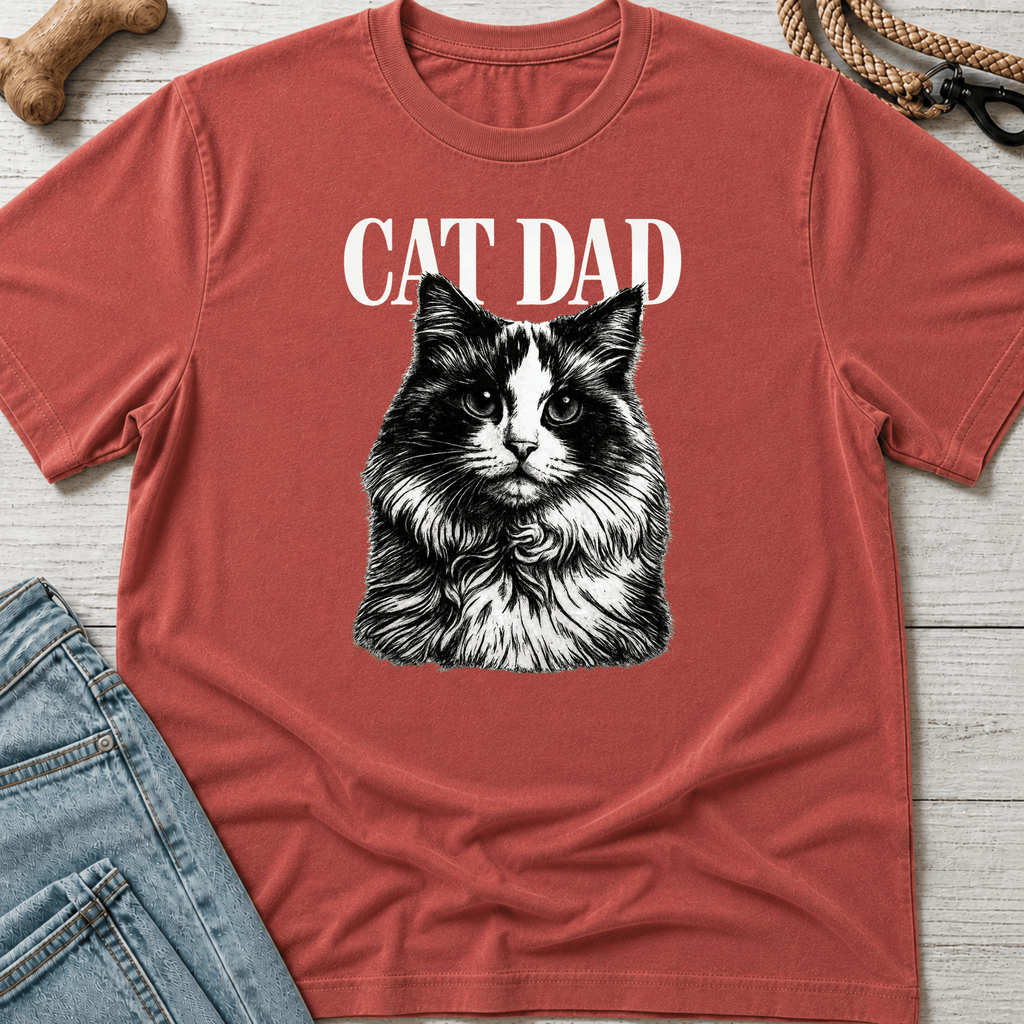 Cat Dad Regal T-Shirt