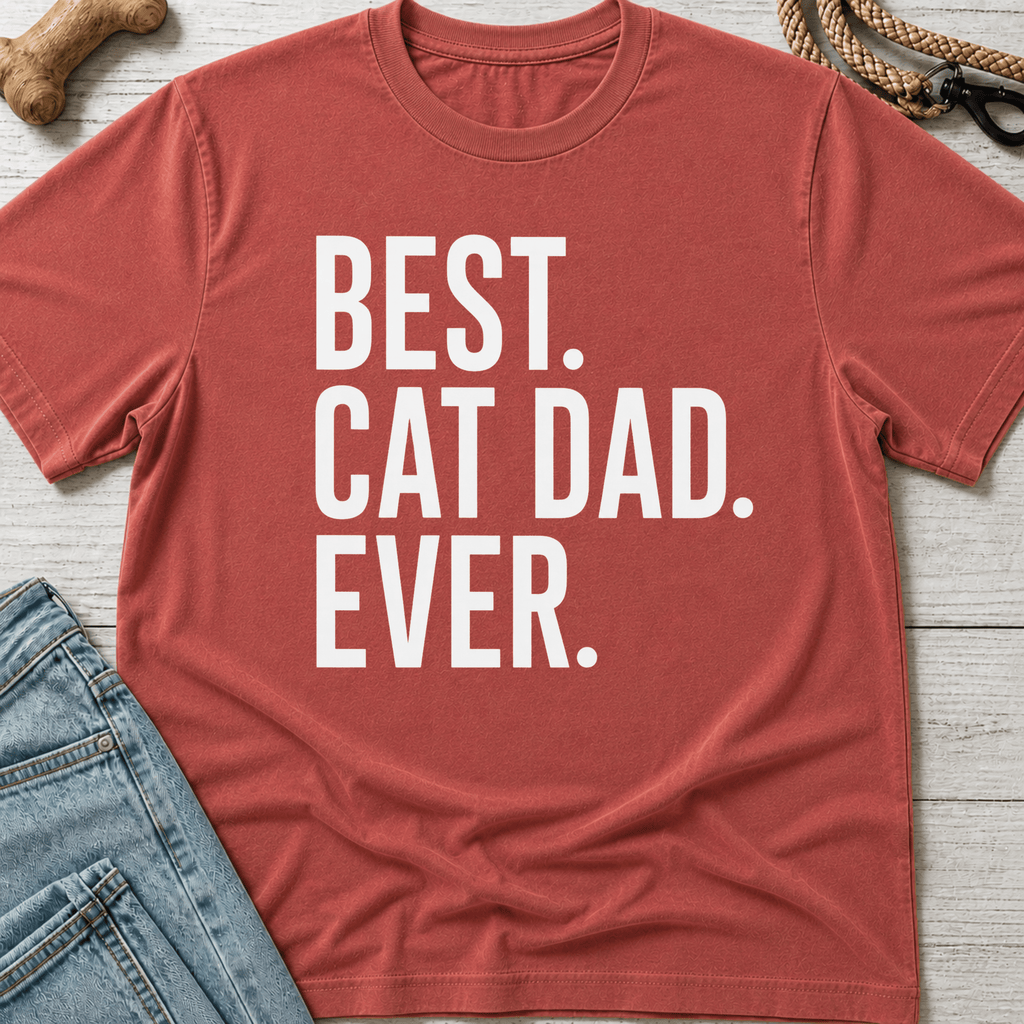 Best Cat Dad Ever T-Shirt