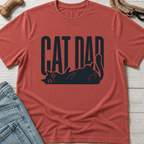 Tired Cat Dad T-Shirt