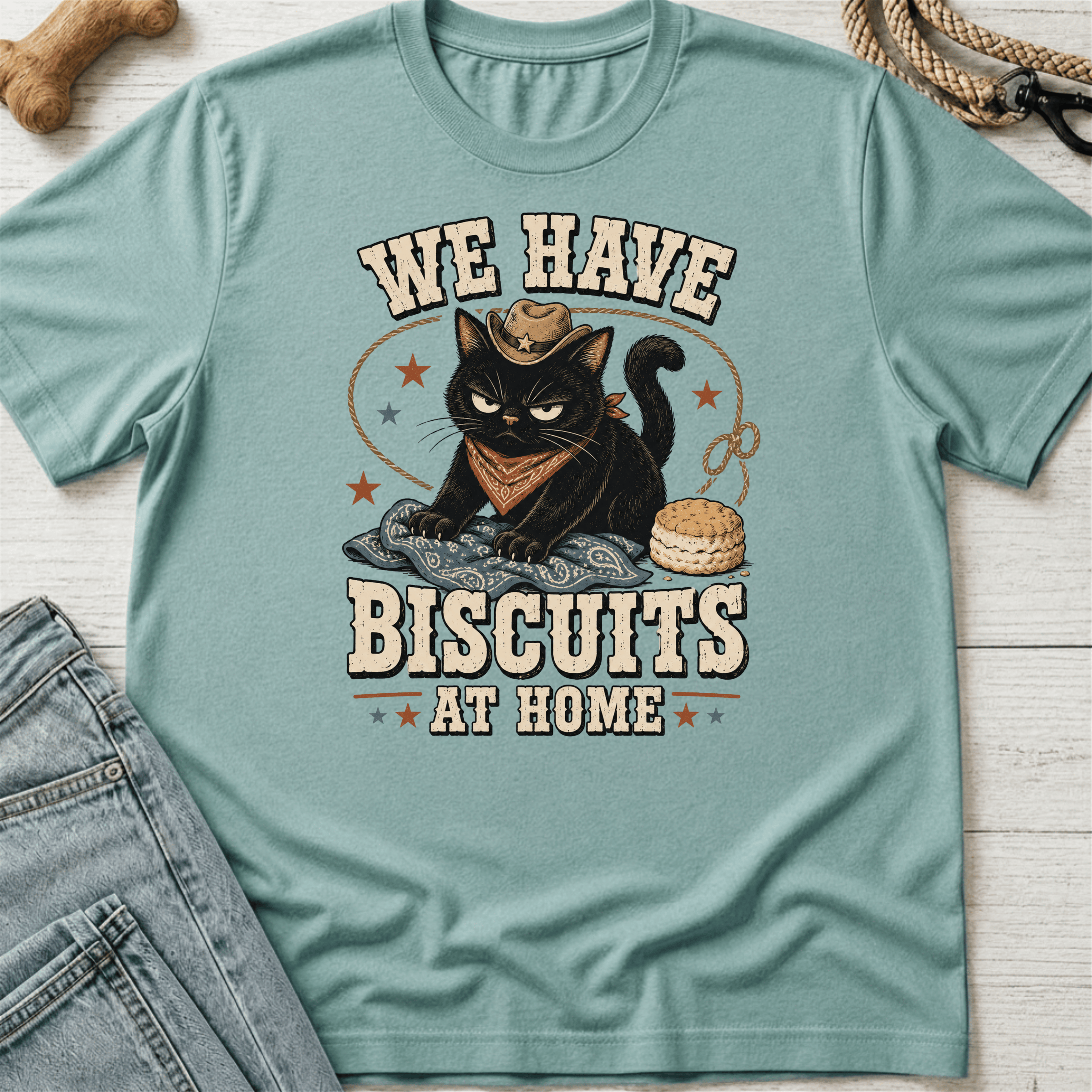 Black Cat Biscuits T-Shirt