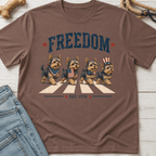 Freedom Walk Yorkie T-Shirt