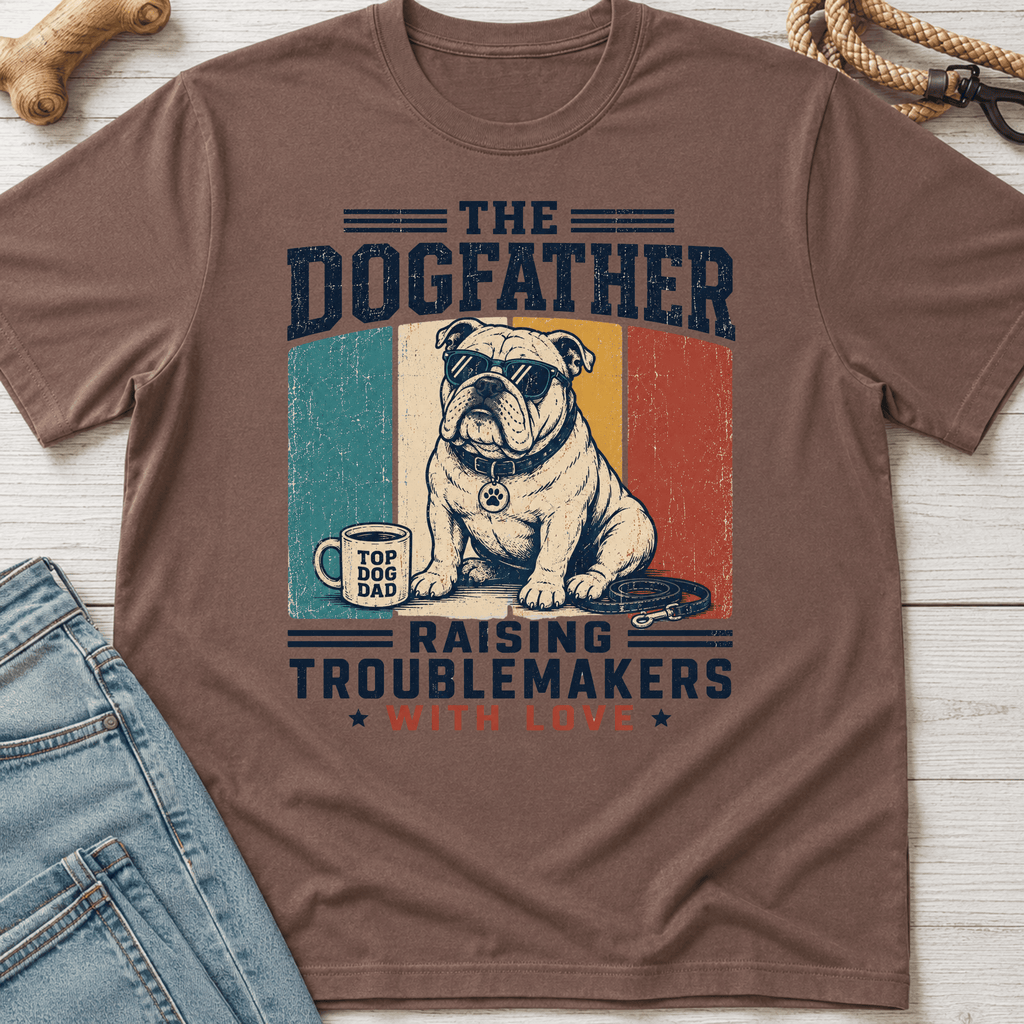 DogFather Bulldog T-Shirt