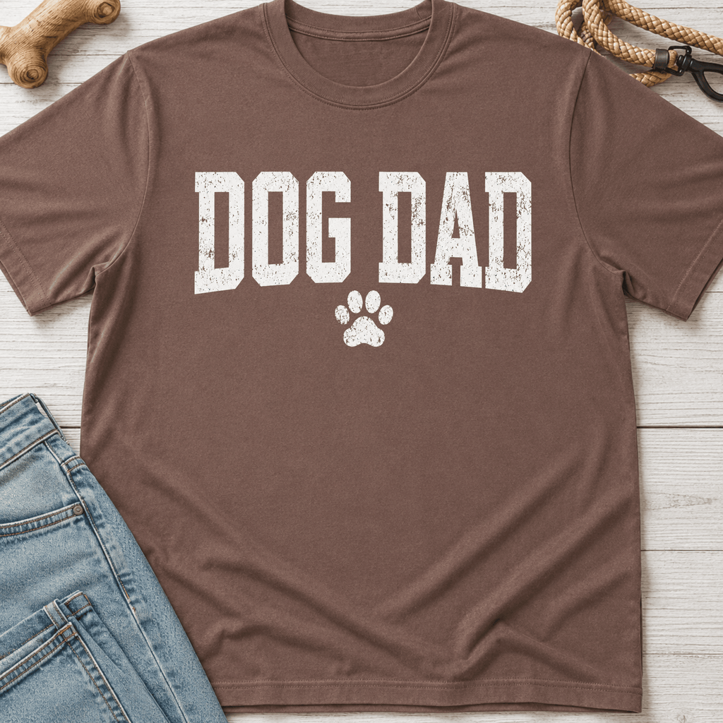 Dog Dad Pawprint T-Shirt