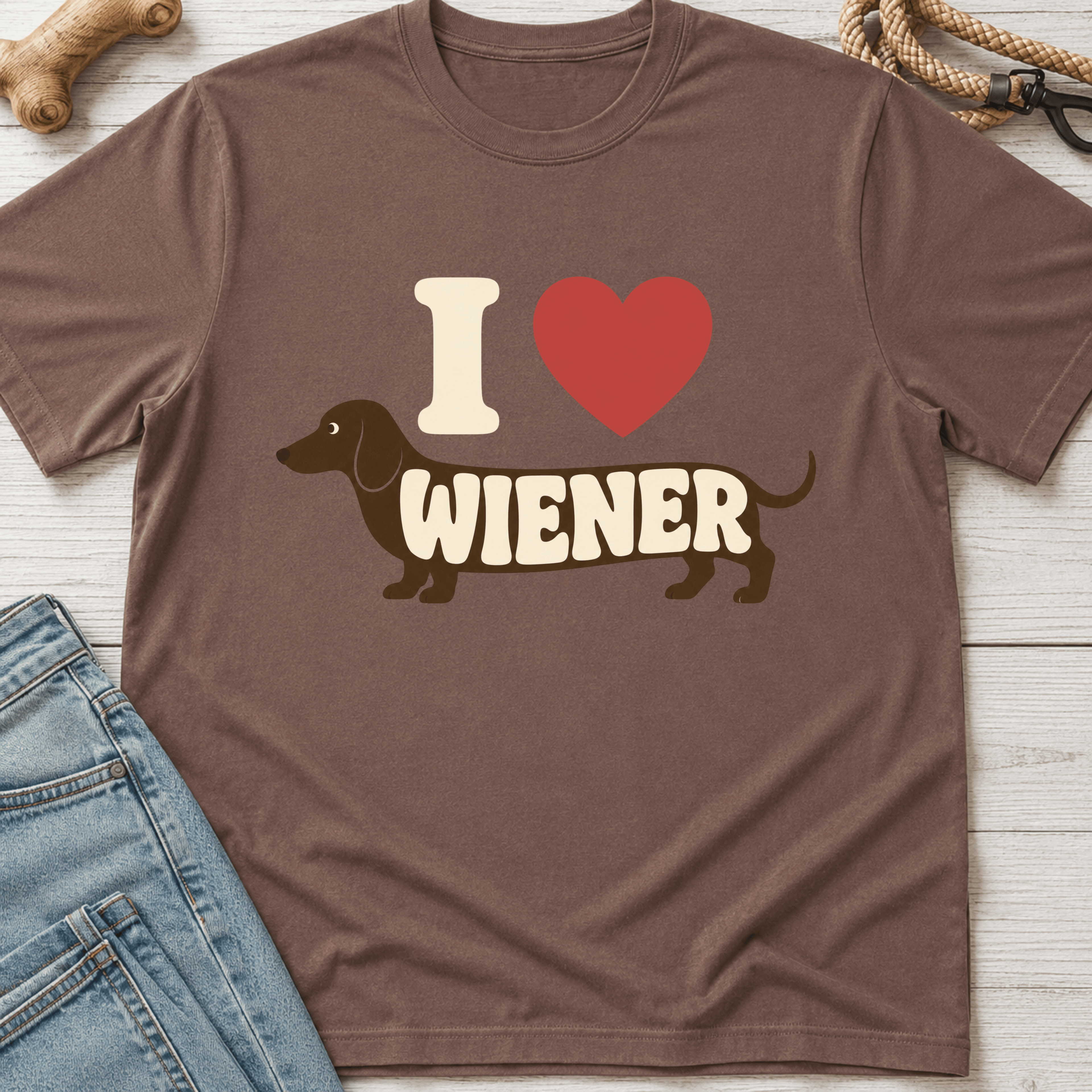 I Heart Dachshund T-Shirt